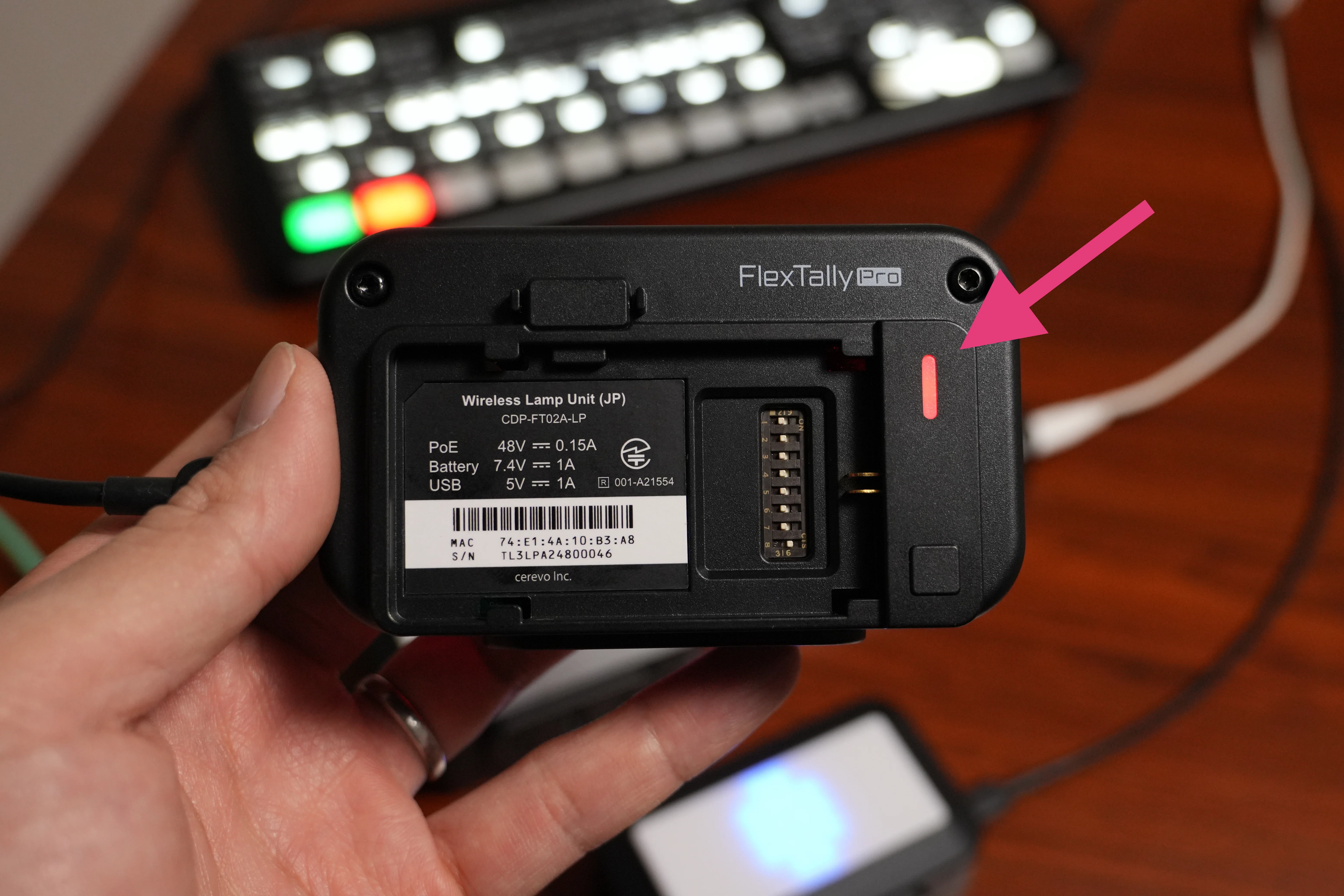 タリーランプ「CEREVO FlexTally Pro」を試してみました｜松井 隆幸
