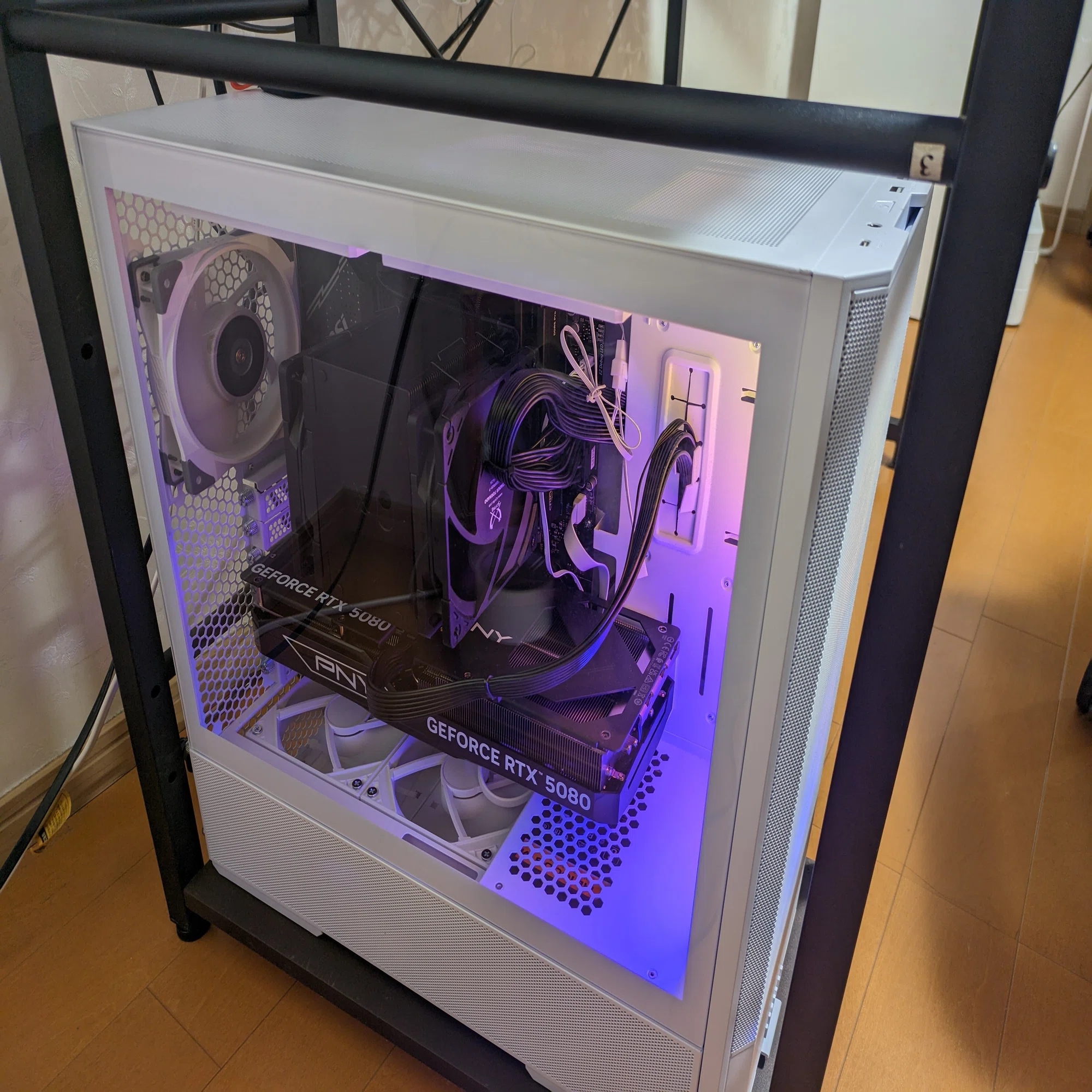 ? 自作PC：Ryzen 7 9700X × RTX 5080 ｜Unicorn