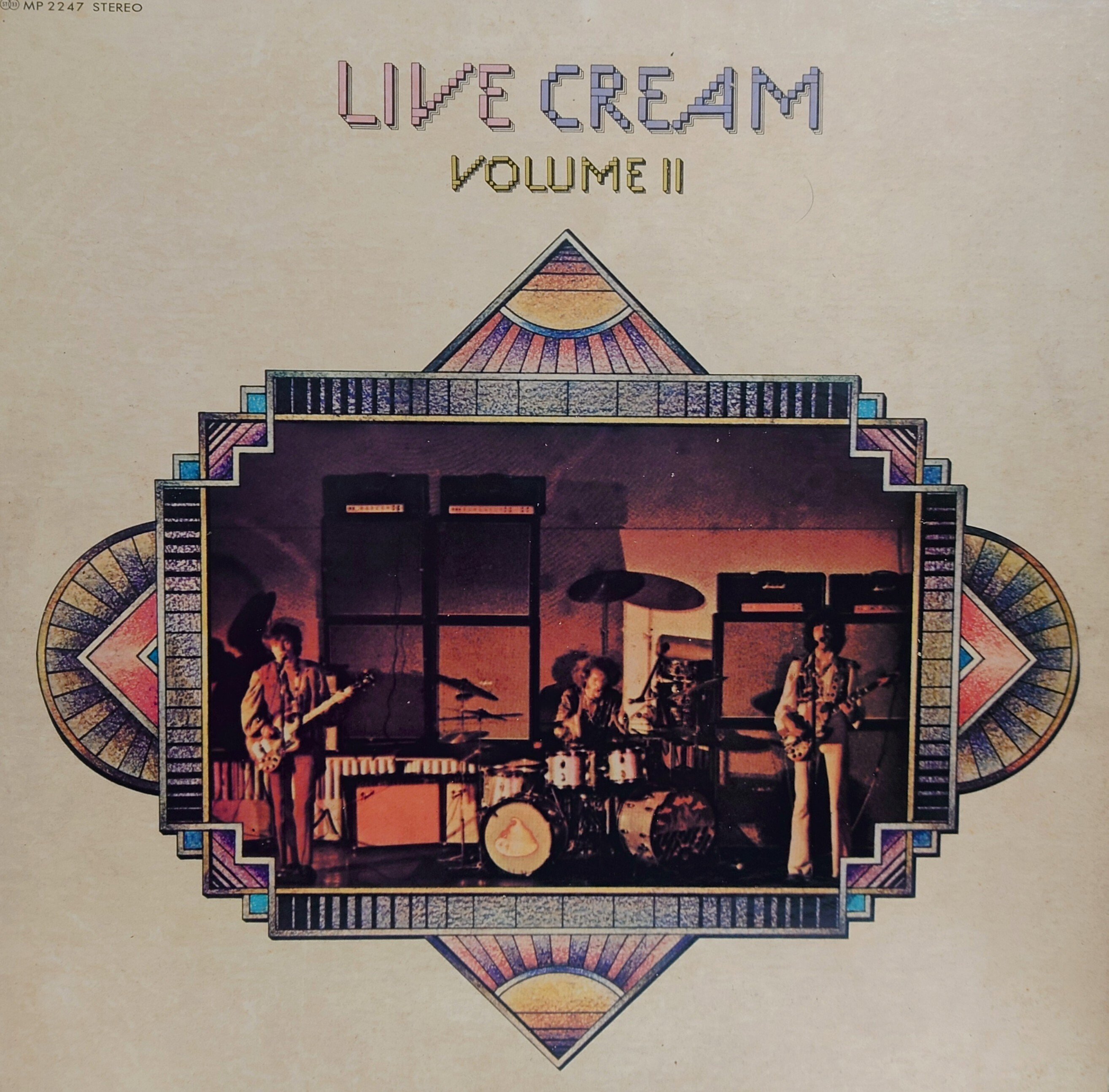 1972年レコード】83)CREAM : LIVE CREAM VOLUME Ⅱ｜ワイバーン