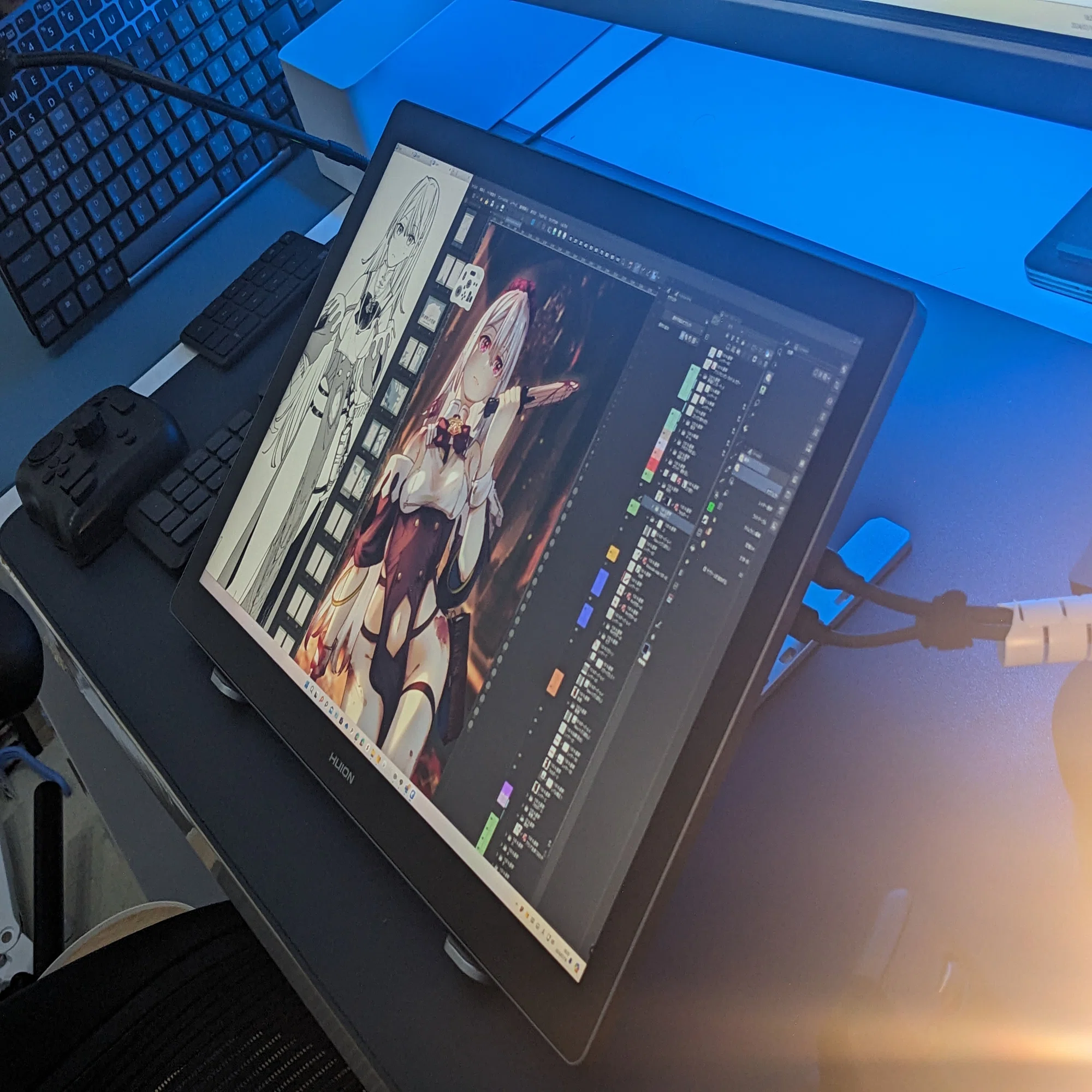 Kamvas Pro 19に合わせて揃えたい便利アイテム【実際に使って良かった 
