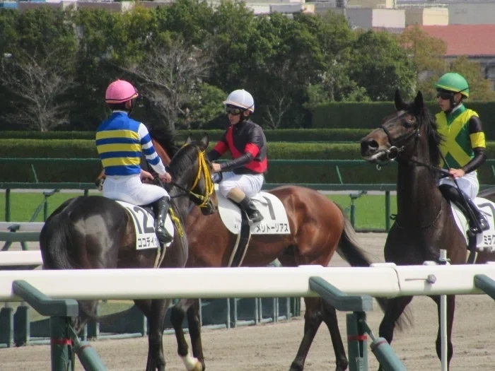 阪神競馬場本馬場入場の様子3