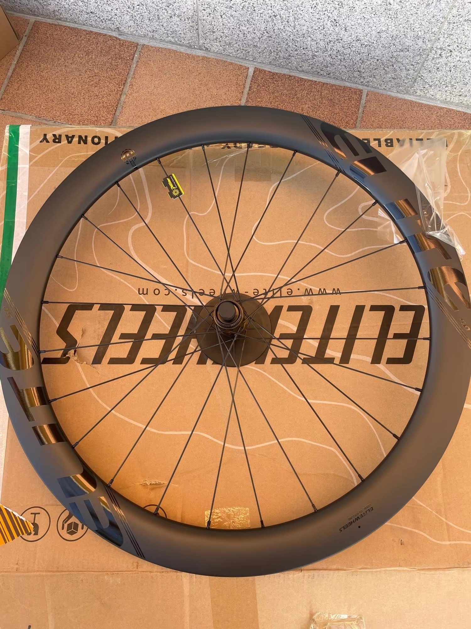 elite edge 50d 前輪のみ ELITE EDGEホイール｜uchan_z3bra