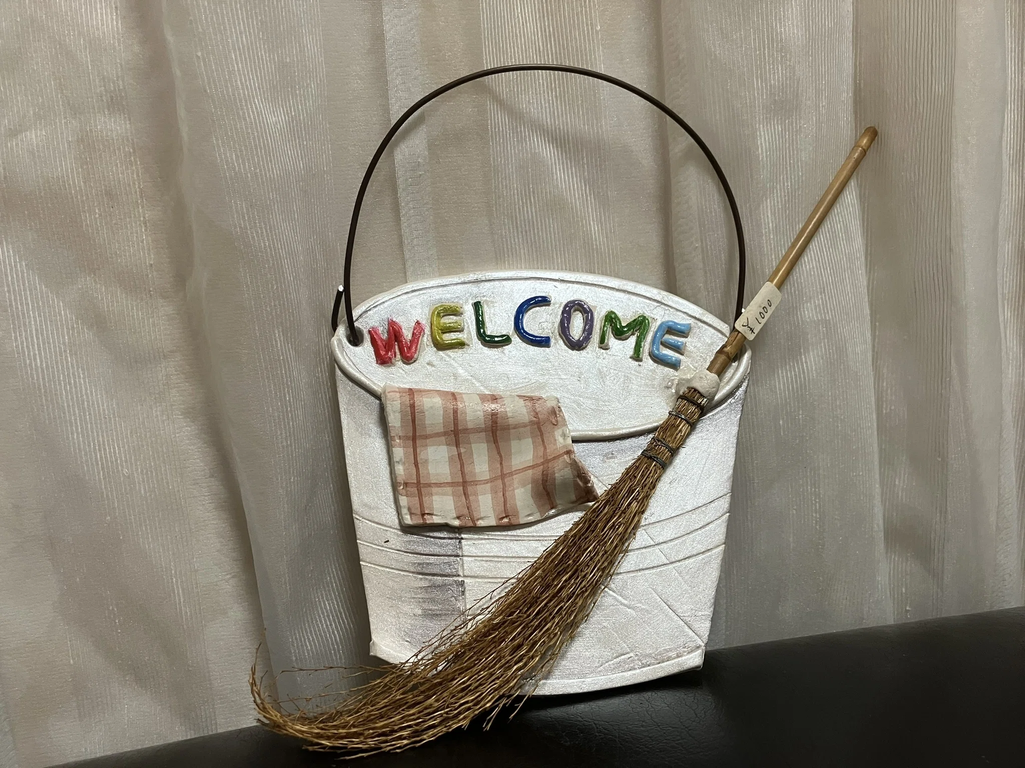 紙粘土でwelcomeグッズ｜poporin