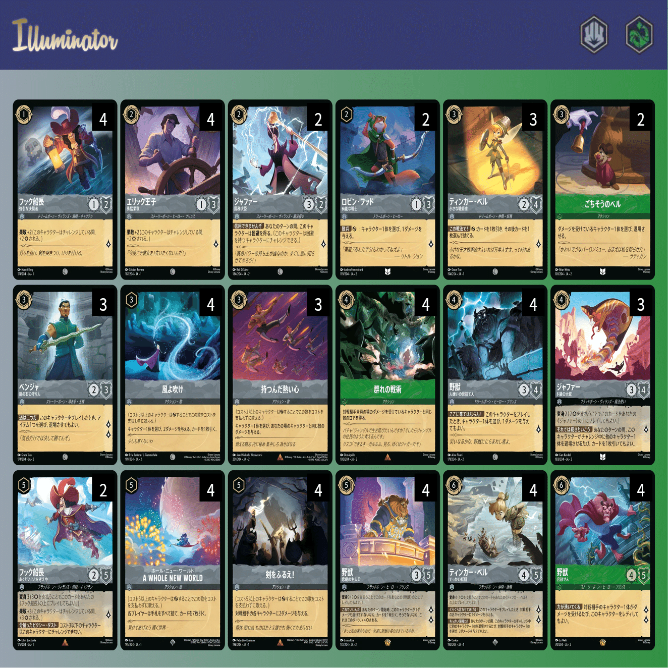 6野獣入りエメラルドスチールデッキ｜すわいぷ