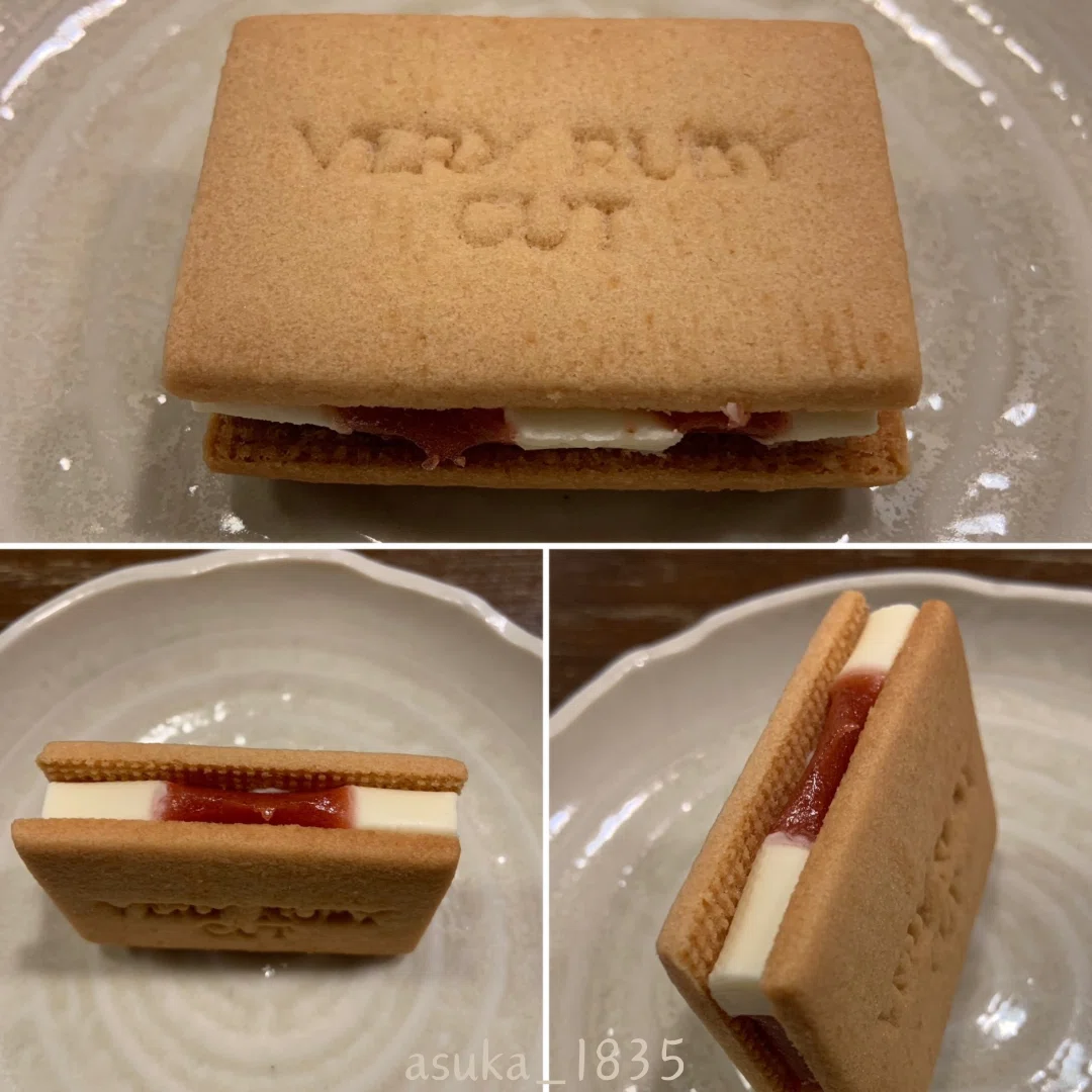 9「いちごミルクサンド」(VERY RUBY CUT・東京都) レーズンサンド