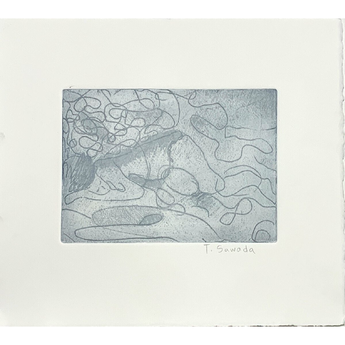 版画　エッチング　ナチュラル エッチング（版画作品）｜ともこ