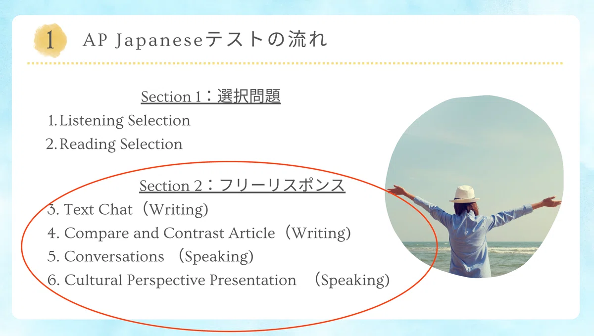 やっと分かった！AP Japaneseの試験内容2〜後半：自由解答編｜Ayako|21世紀型の学び＠カリフォルニア