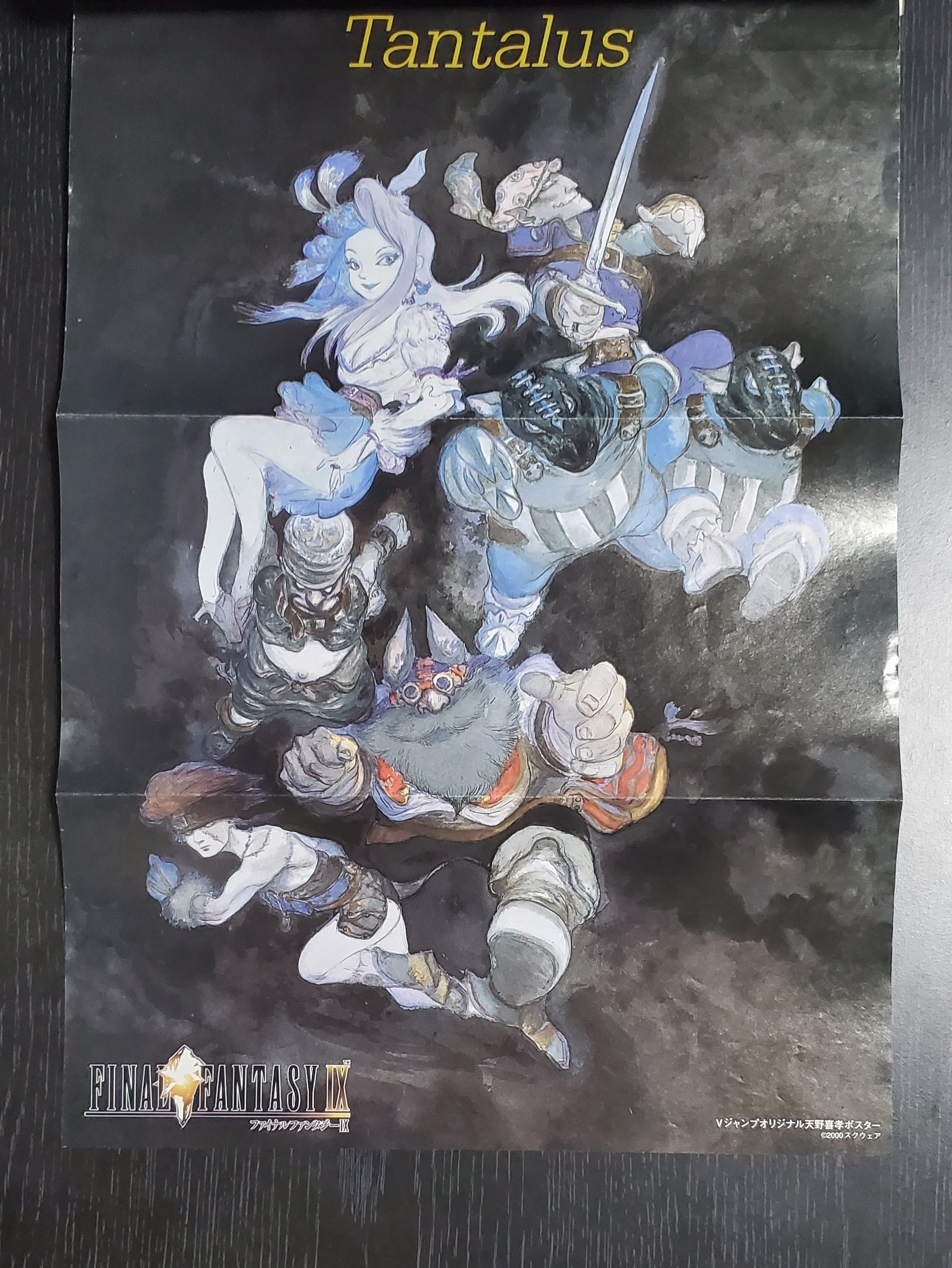 ファイナルファンタジー 9 Ⅸ B2 ポスター 送料無料 B2ポスター】ファイナルファンタジー9 サントラ販促用ポスター
