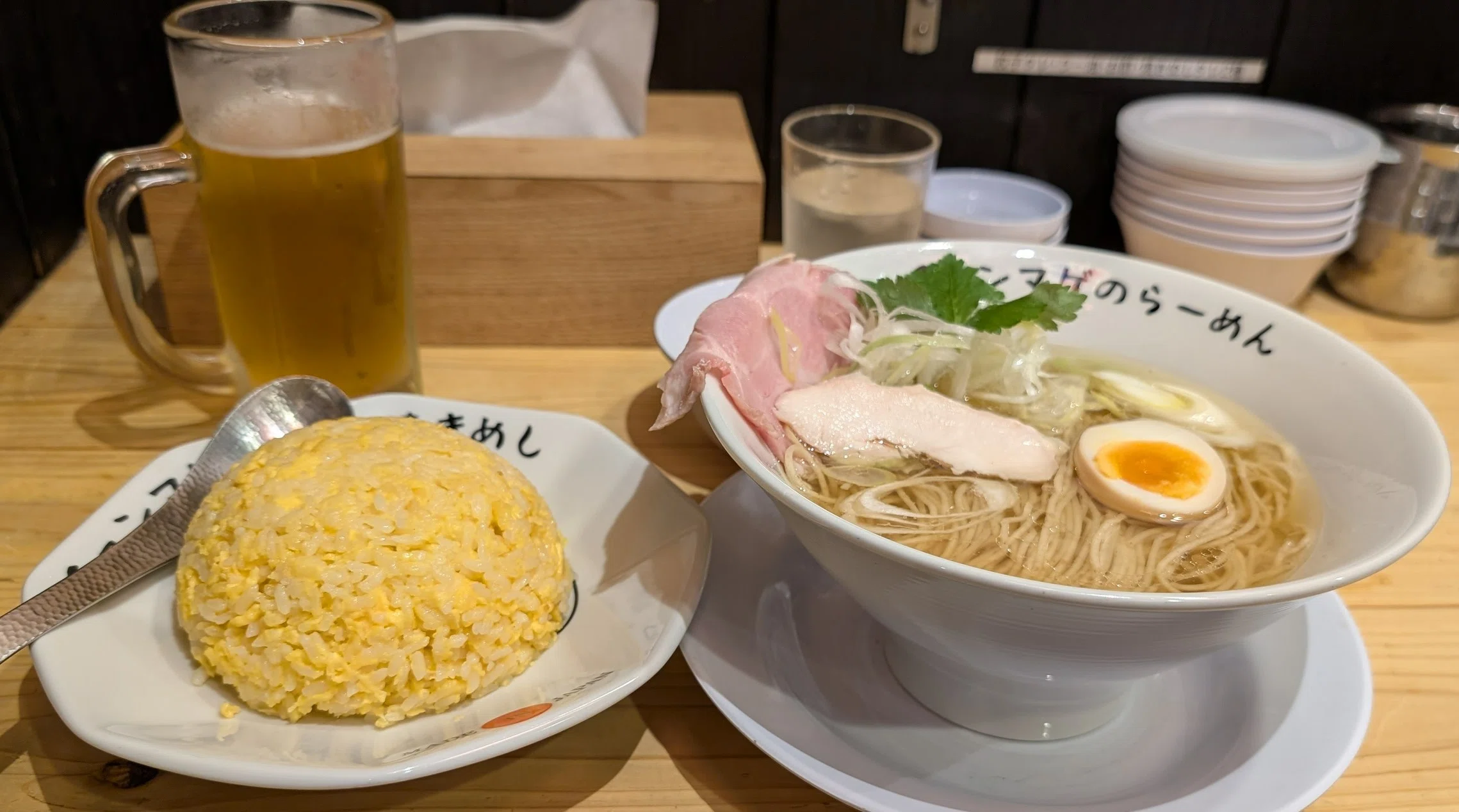 ラーメンちょんまげ高知本店／塩ラーメンと玉子焼きめし｜佐藤雀＠すずめ組