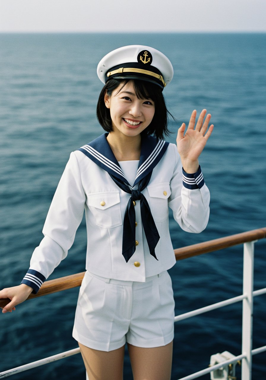 海軍セーラー服を可愛くしてみませんか？｜田岡紀夫