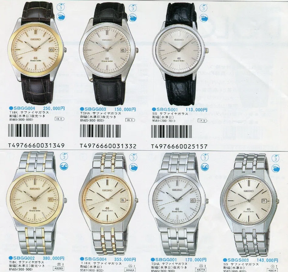 riisaaです。 ⌚024】SEIKO グランドセイコー 9587-8000｜Crusoe