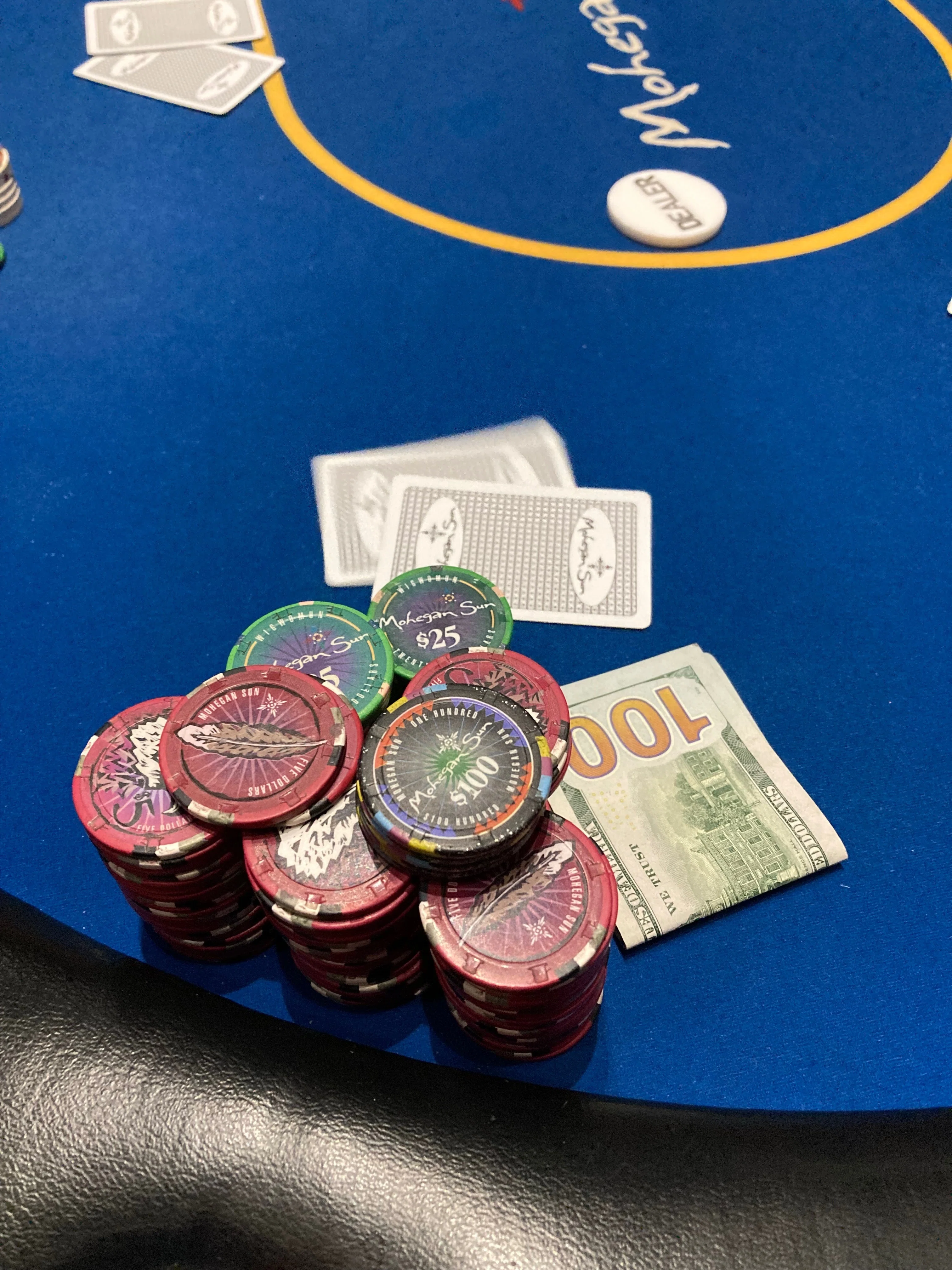 Mohegan Sunでポーカーしてきた｜ice12