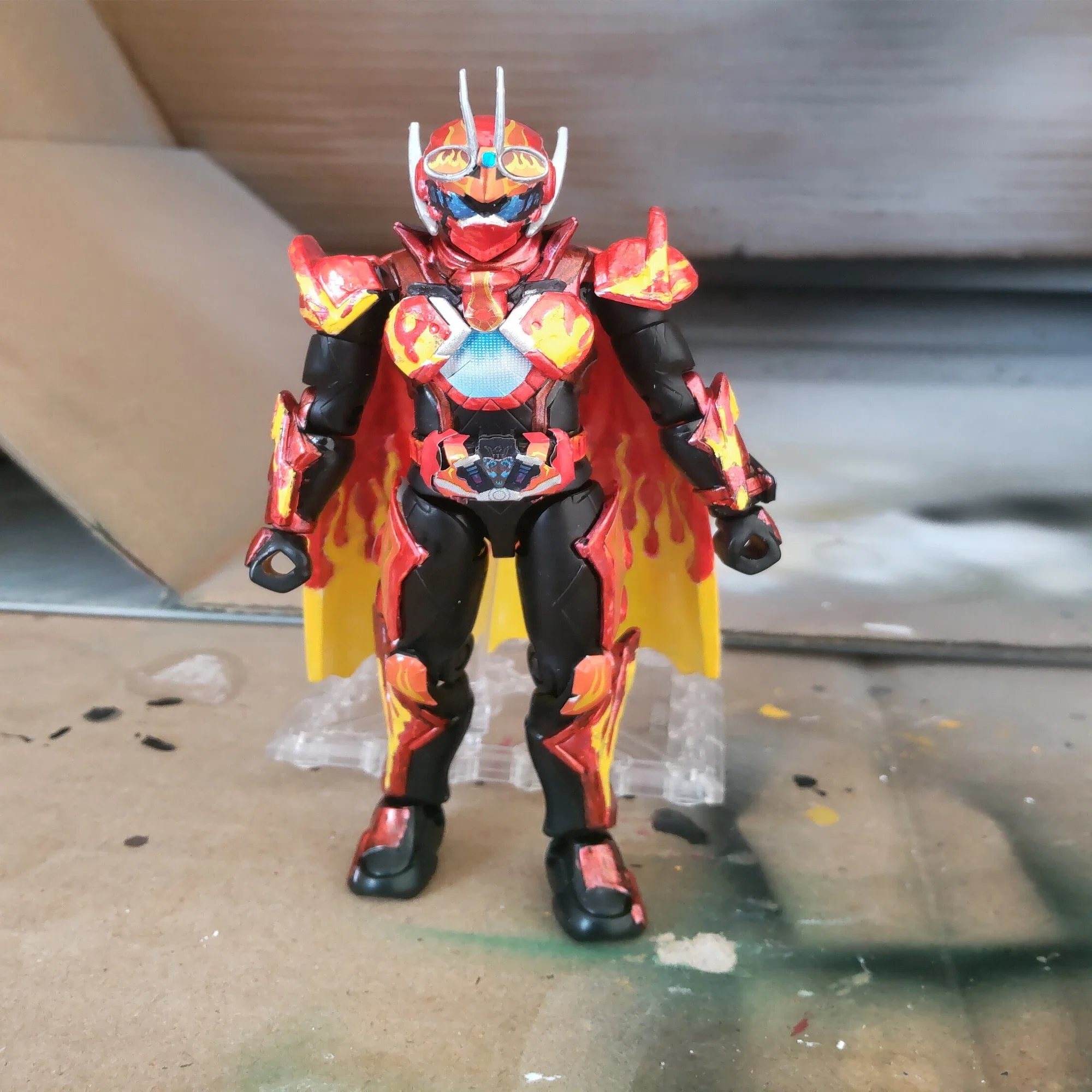 装動をラッカー塗料で塗装した件：仮面ライダーガッチャードデイ 
