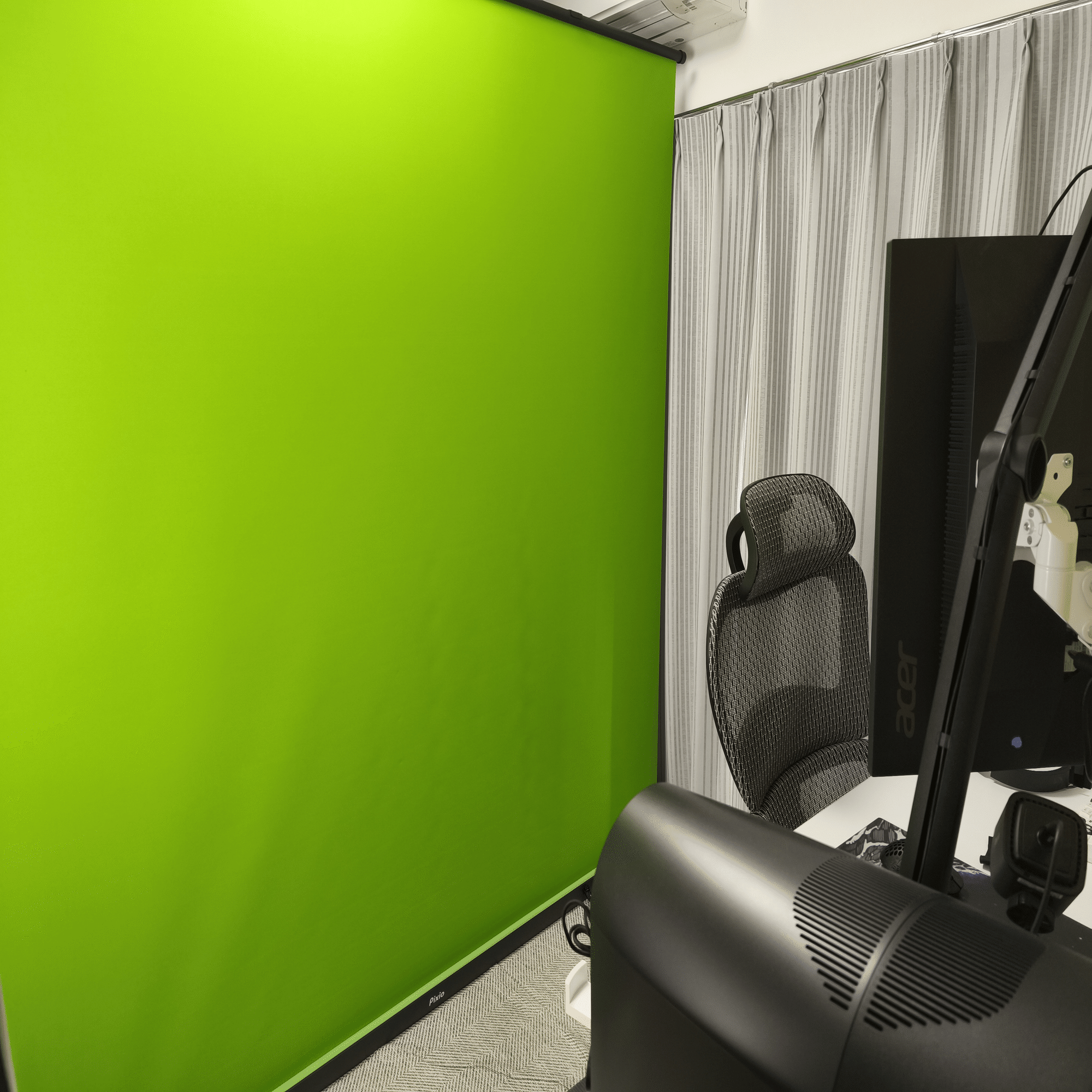 レビュー】Pixio グリーンバック PXGS1XLW｜配信もテレワークもプロ級