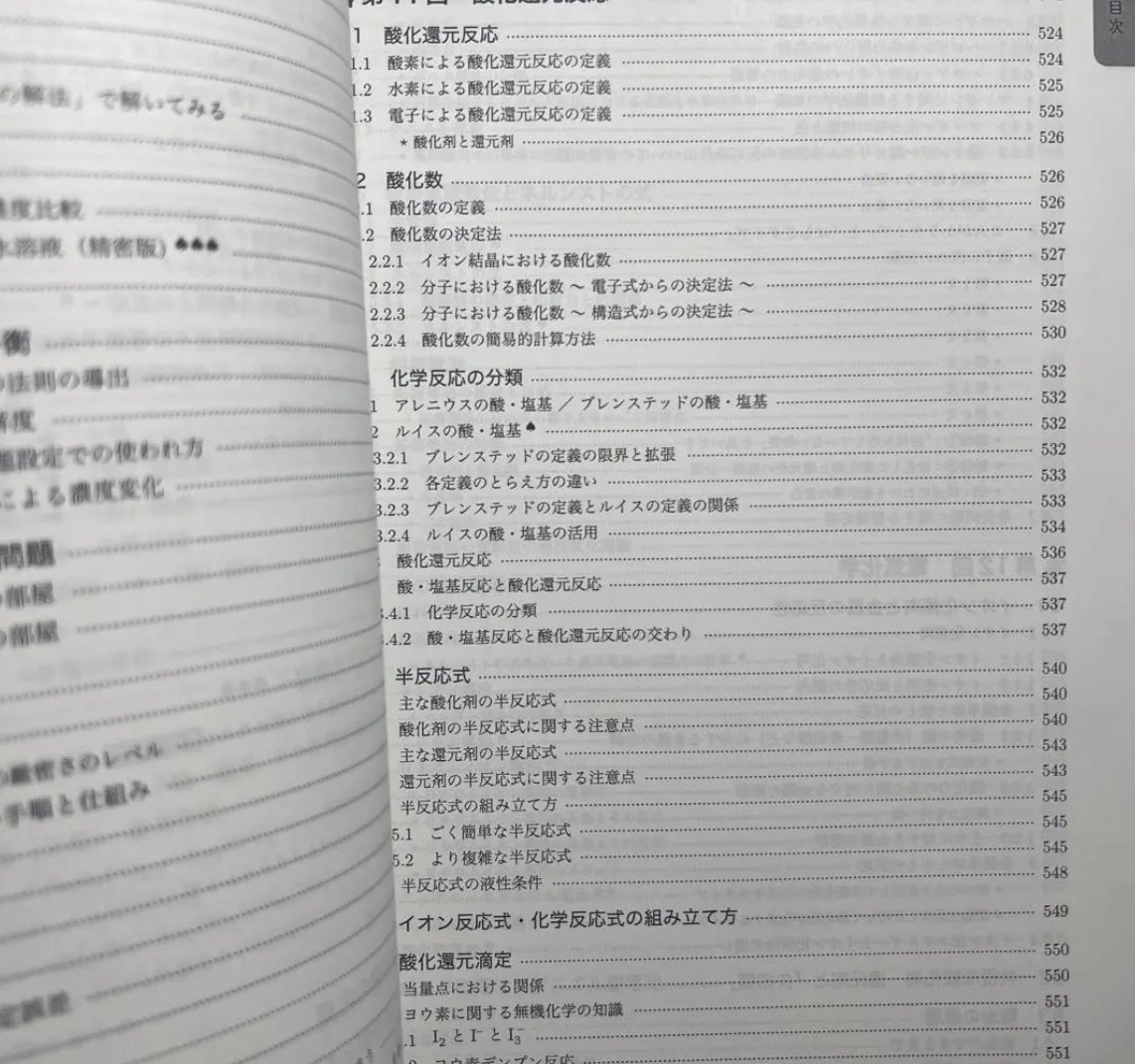 鉄緑会のテキスト(高3化学)についてまとめる|とある 鉄緑会のテキスト(高3化学)についてまとめる|とある