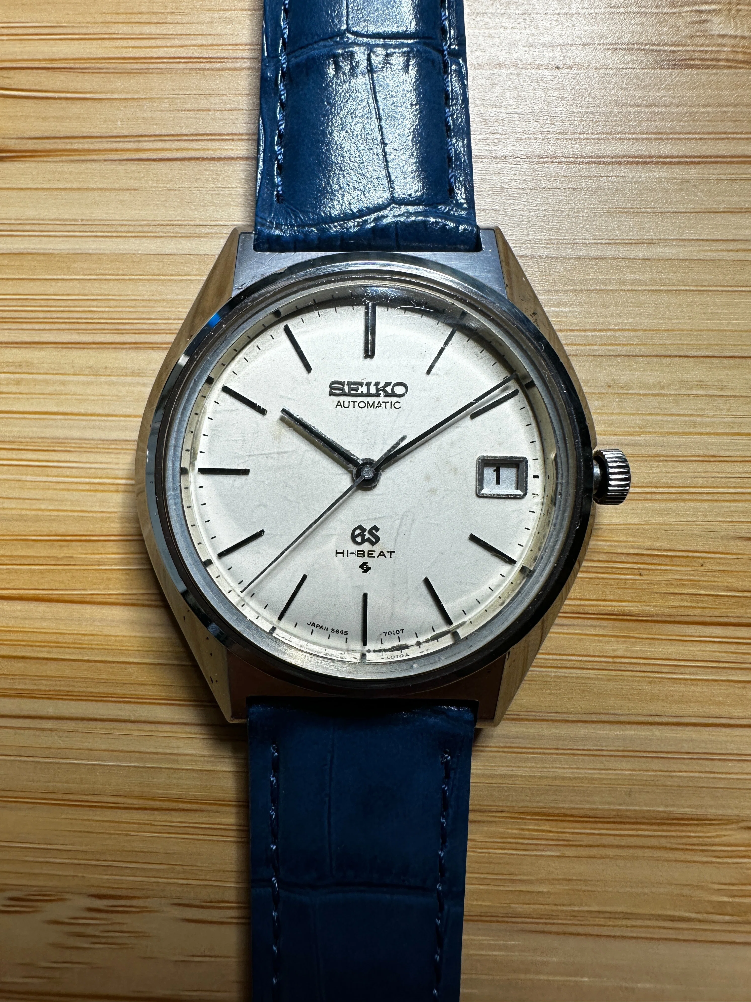 ⌚025】SEIKO グランドセイコー 5645-7010｜Crusoe