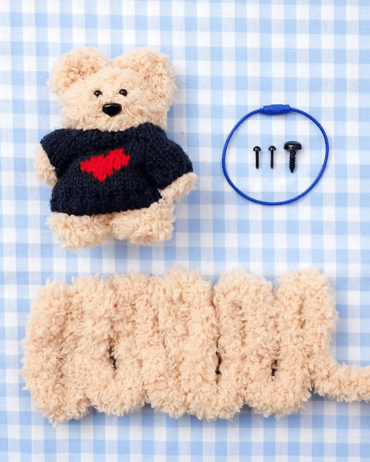 モールドール くまさん 【 モールベアを作ろう⑩】モールアート モール