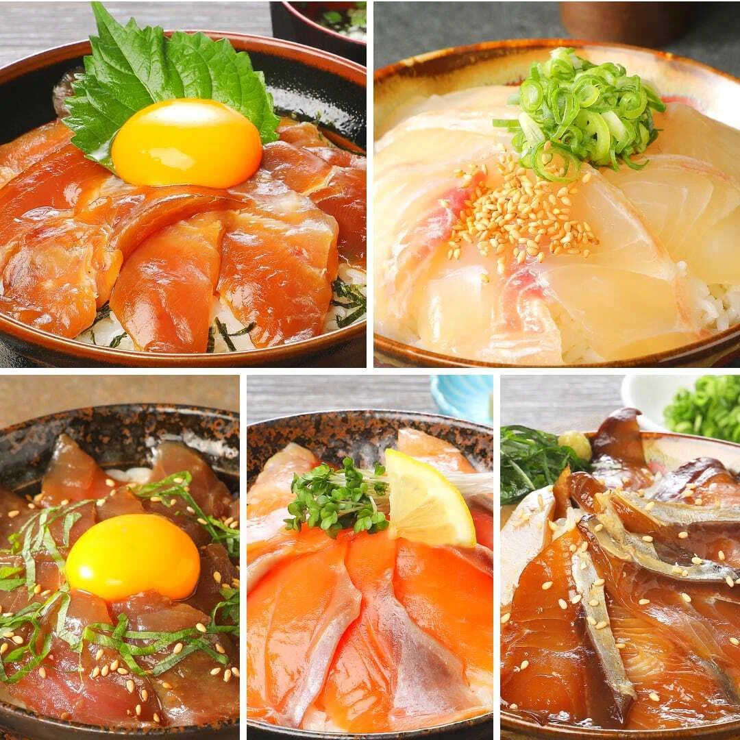 解凍5分でプロの味！日向灘の恵みを味わう「極上海鮮丼セット」｜のべ