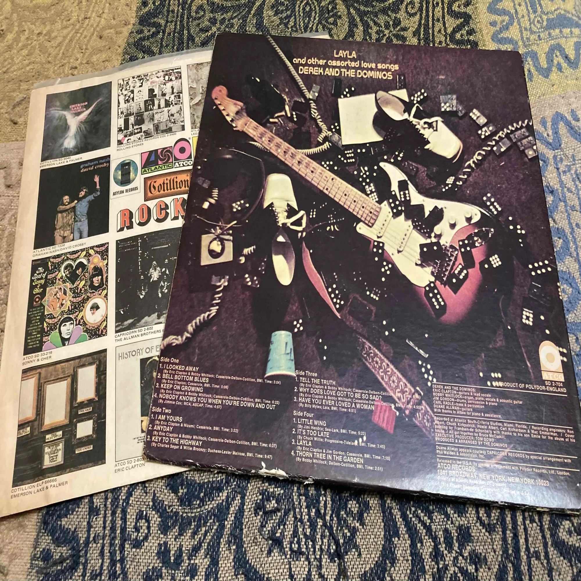 Derek And The Dominos [ Layla and Other Assorted Love Songs ] Atco 
