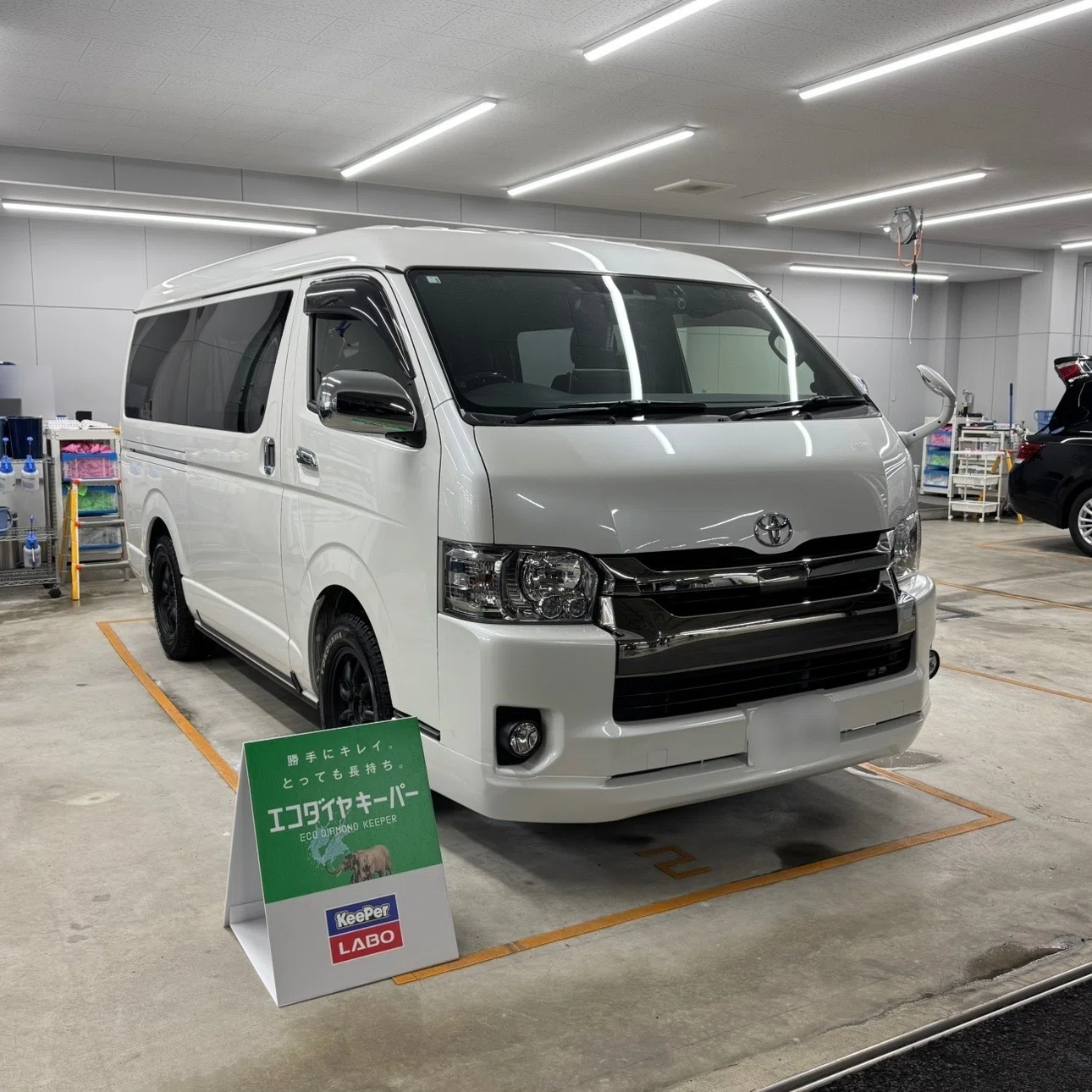 機材車ハイエース紹介｜TRICO_Inc