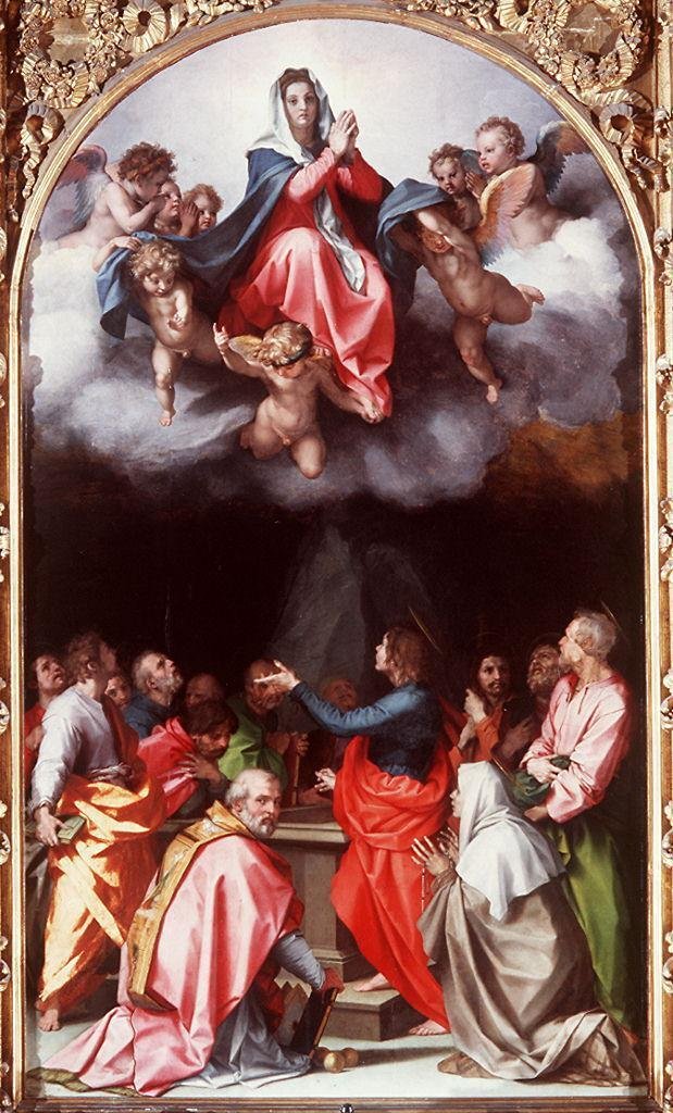 キリスト教美術 アルピエの聖母 彫像 (アンドレア • デル • サルト画から) アルピエ（ハルピュイア）の聖母 彫像（アンドレア・デル