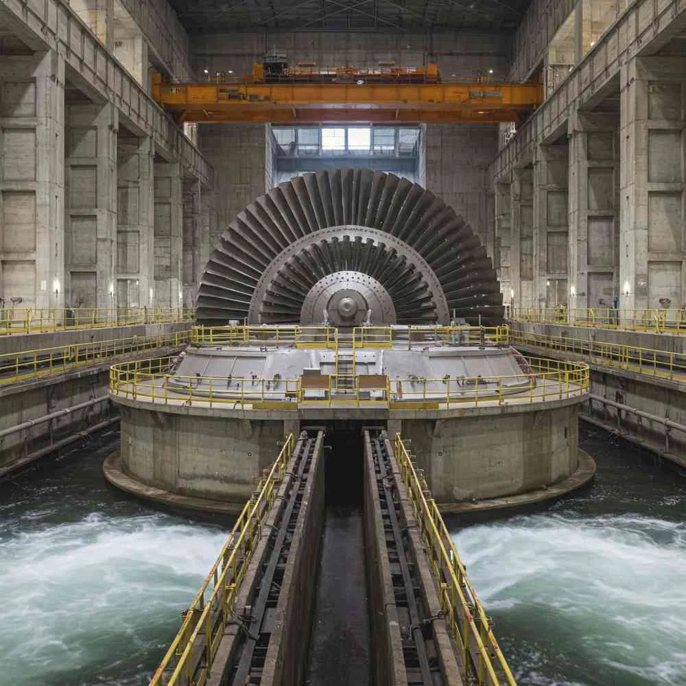 水力発電 水力発電所 タービン フリー写真、フリー素材：南城市 雑貨 愛が届ける04