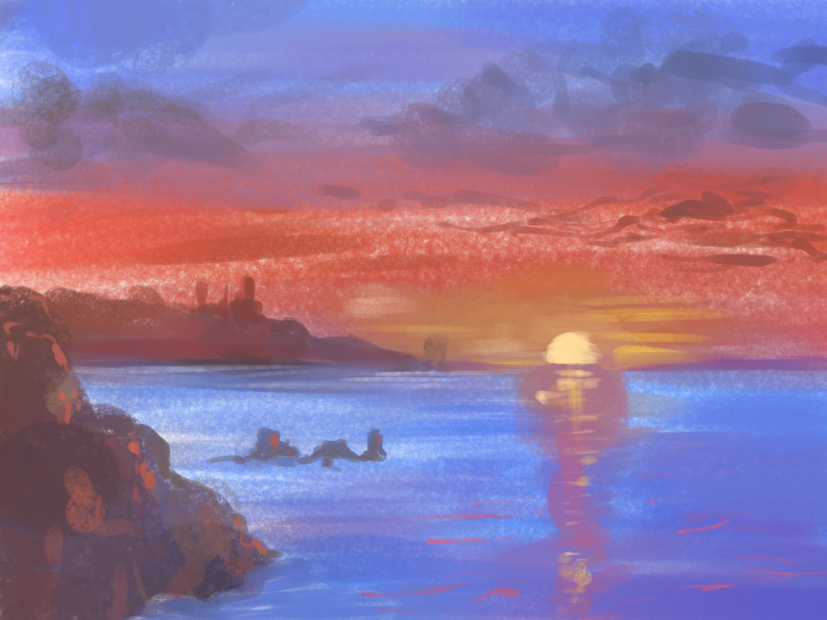 3か月でマスターする絵を描く 第一回 風景画｜るみあ