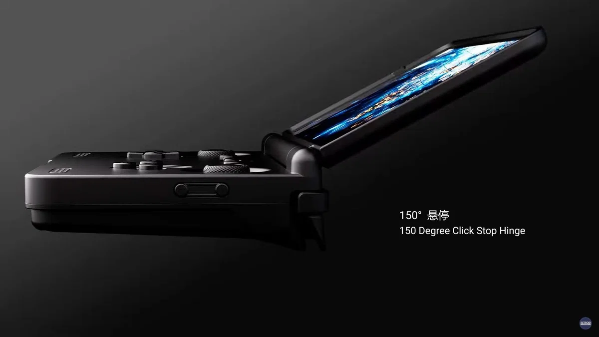Retroid Pocket Flip 2 BLACK 黒（Retroid Pocket Flip 2 Handheld）