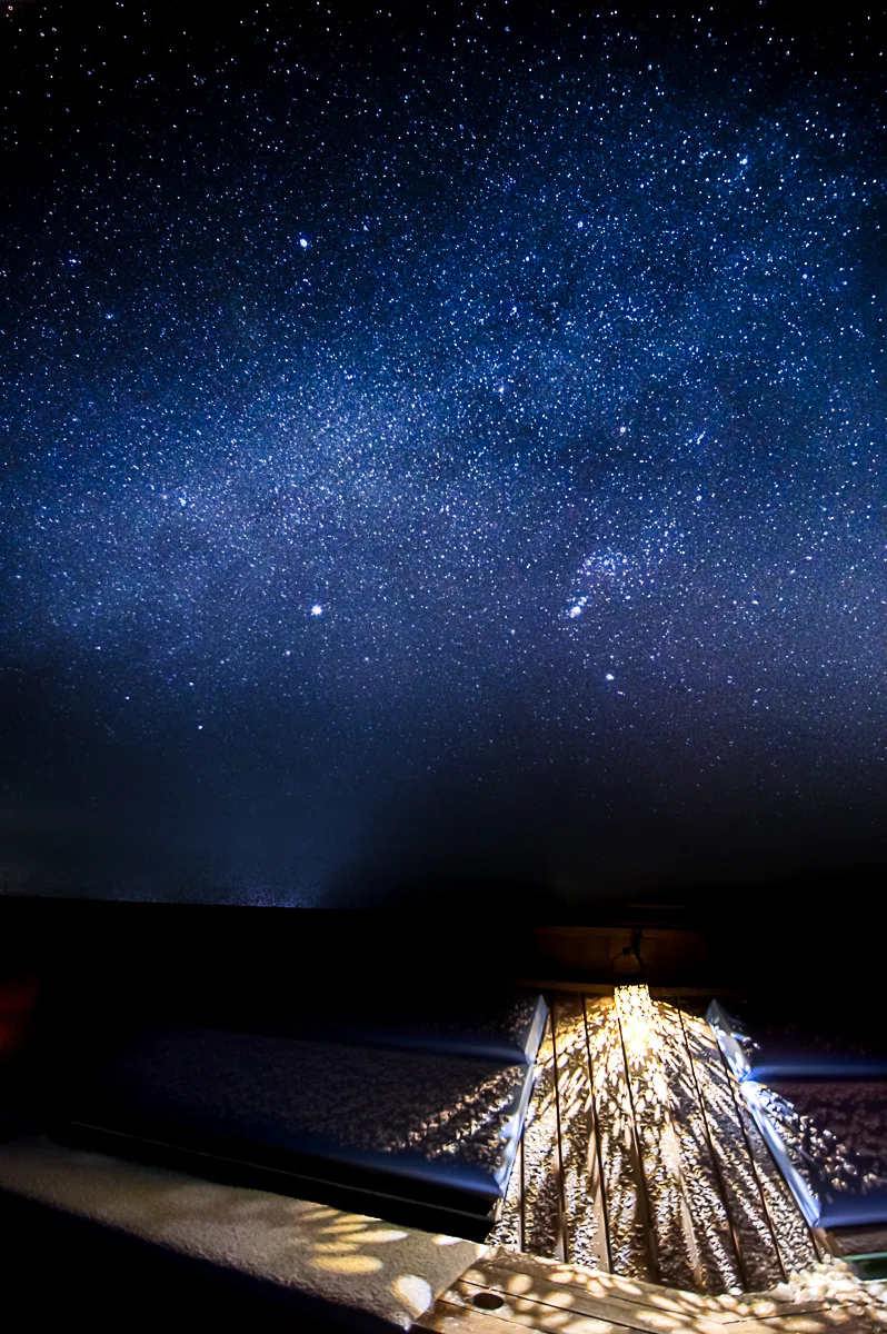 星の綺麗な夜に｜道東の小さな宿 小さなオーベルジュてぃんくる