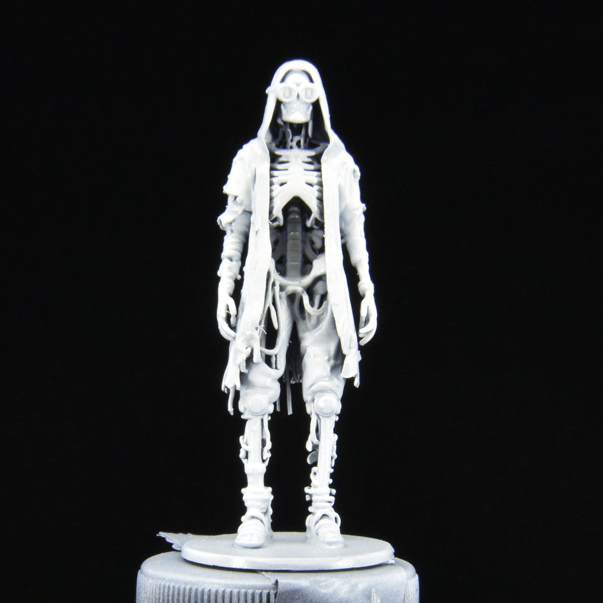 ミニチュア初心者の救世主！超塗りやすいスケルトンフィギアを、AI技術で生成する！｜プロモデラー林哲平＠見るだけでプラモが上手くなるnote