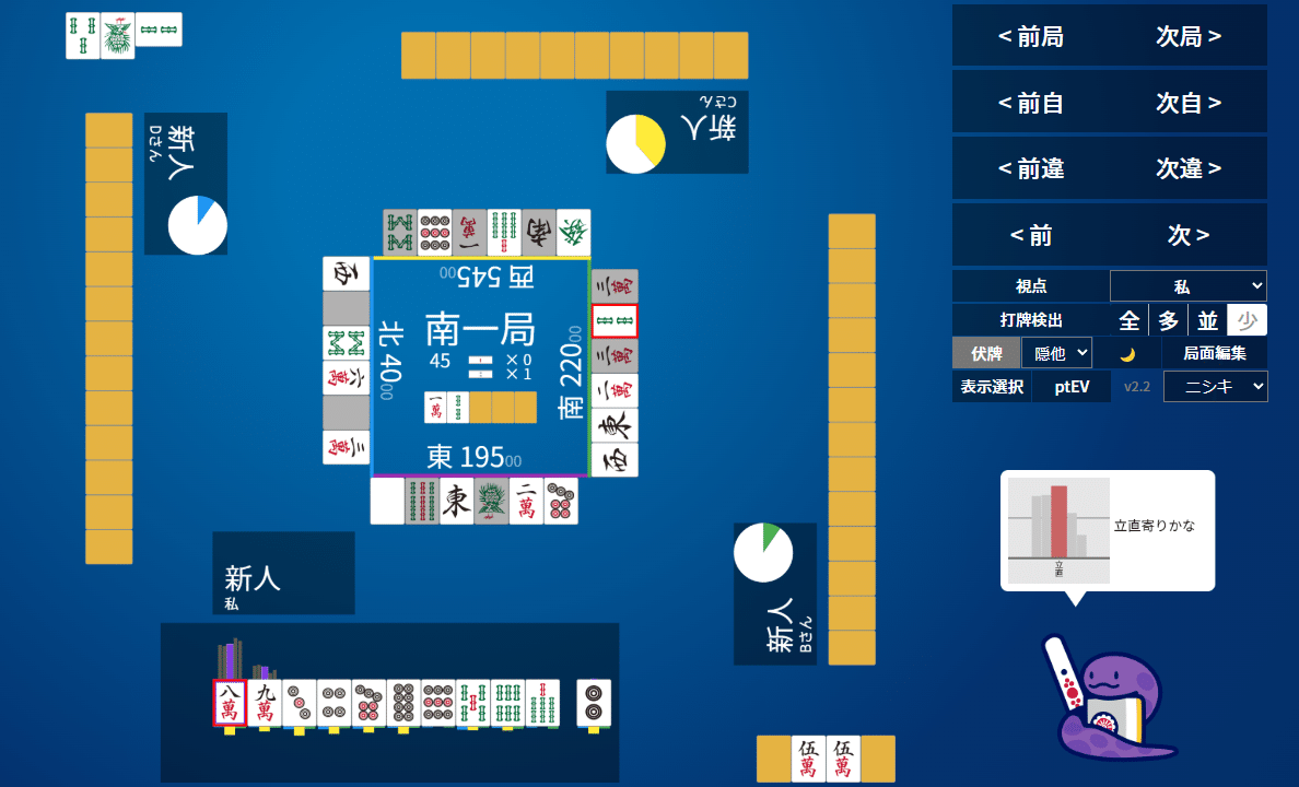 天鳳十段タッチを目指して毎日更新する麻雀note1020日(1休)|メカZ 天鳳十段タッチを目指して毎日更新する麻雀note1020日(1休)|メカZ