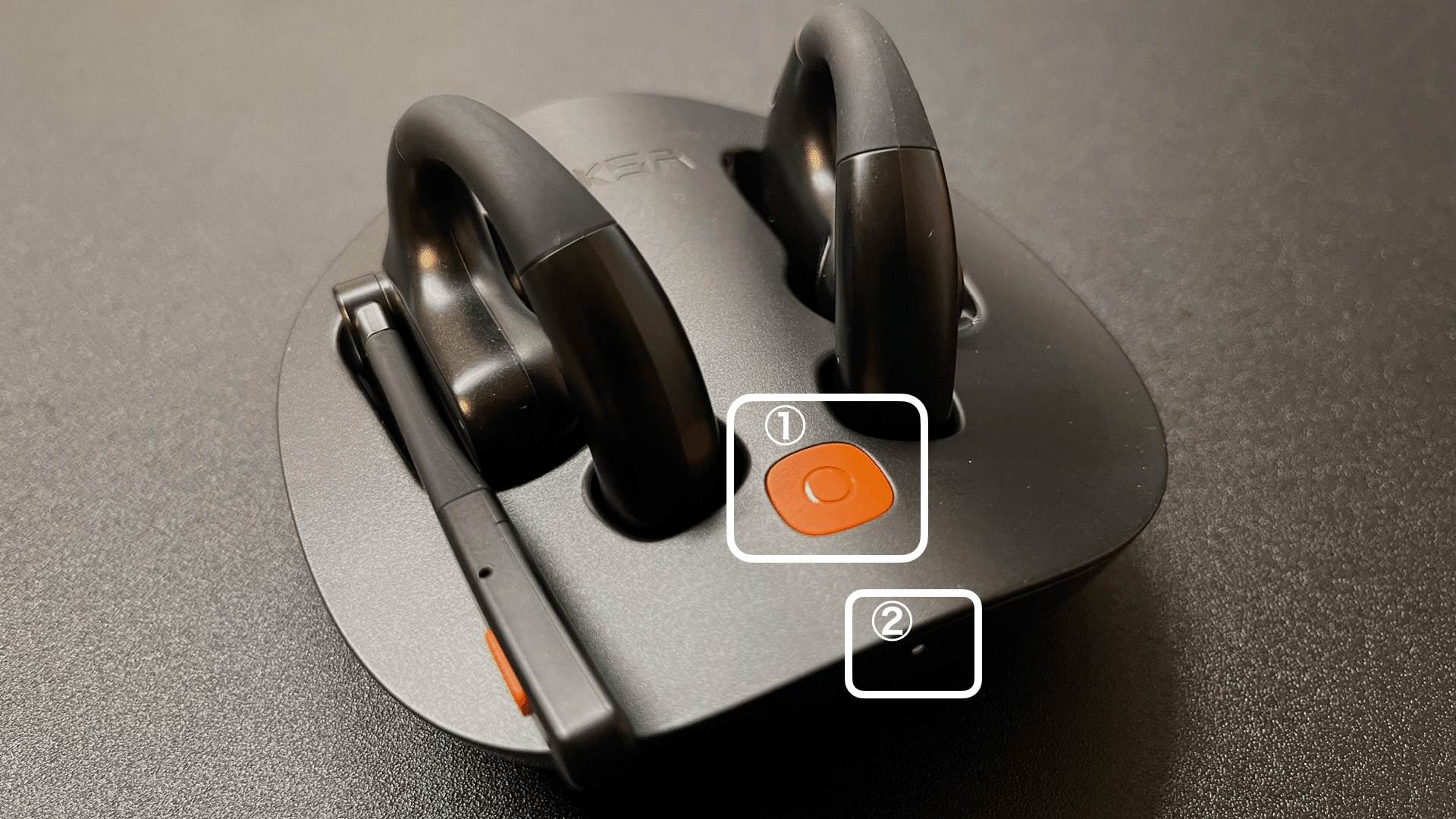 美品 EKSA S30 オープンイヤー型ワイヤレスイヤホン EKSA S30 オープンイヤー型ワイヤレスイヤホン Bluetooth5.3 耳掛け式