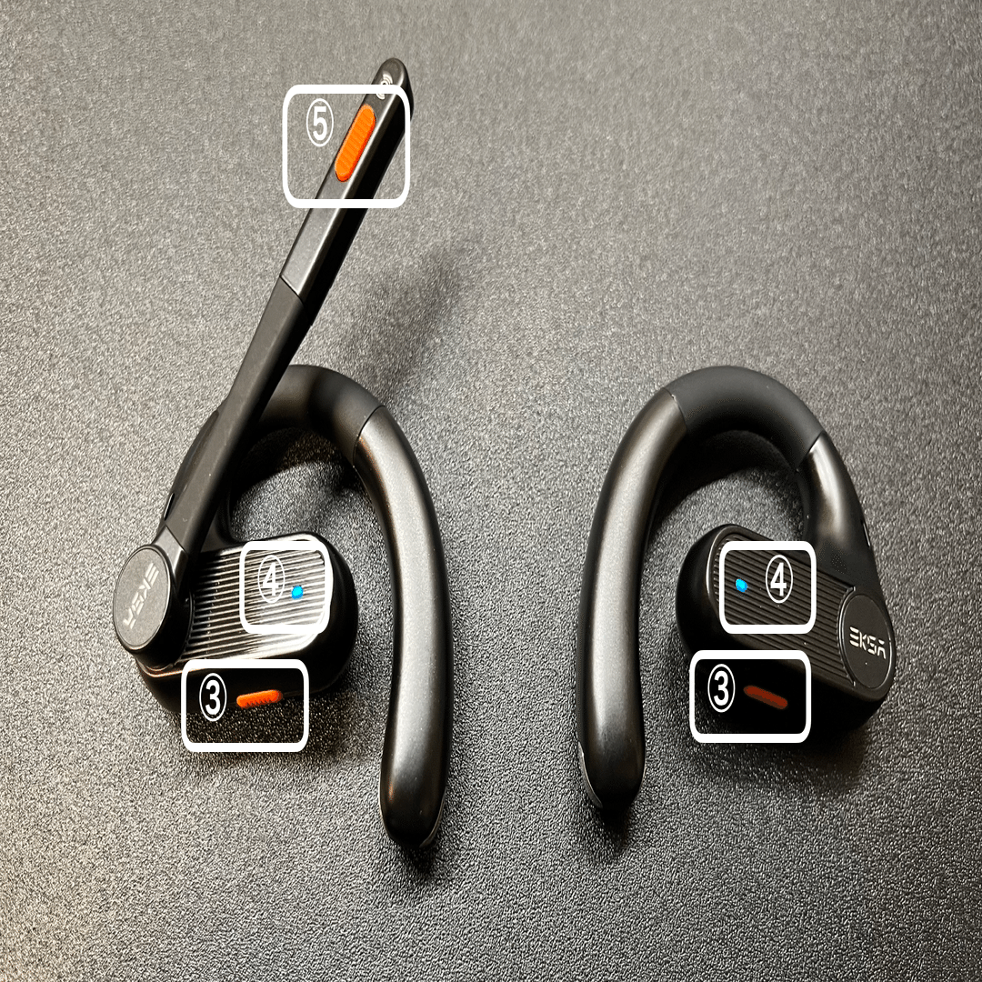 レビュー】 EKSA S30 オープンイヤー型ワイヤレスイヤホン 【ウェブ