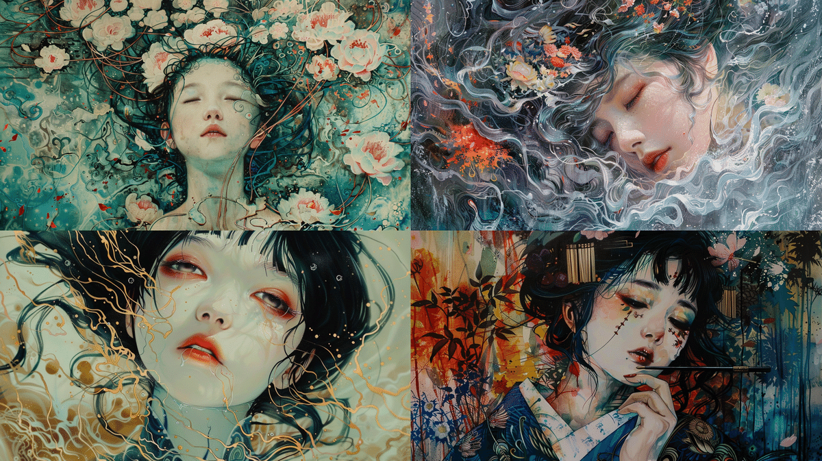【触03】絵画　写真プリント　フチ無し　1:1　アート　絵　Midjourney 銀01】絵画 写真プリント フチ無し 1:1 アート 絵 Midjourney