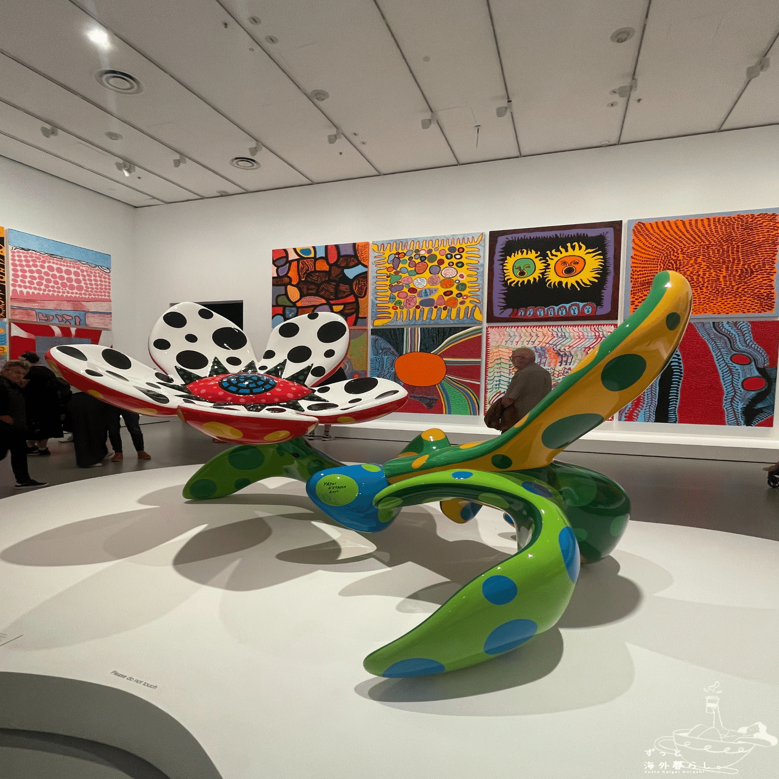 メルボルン奮闘記】草間彌生展に行ってきた。｜ずっと海外暮らし