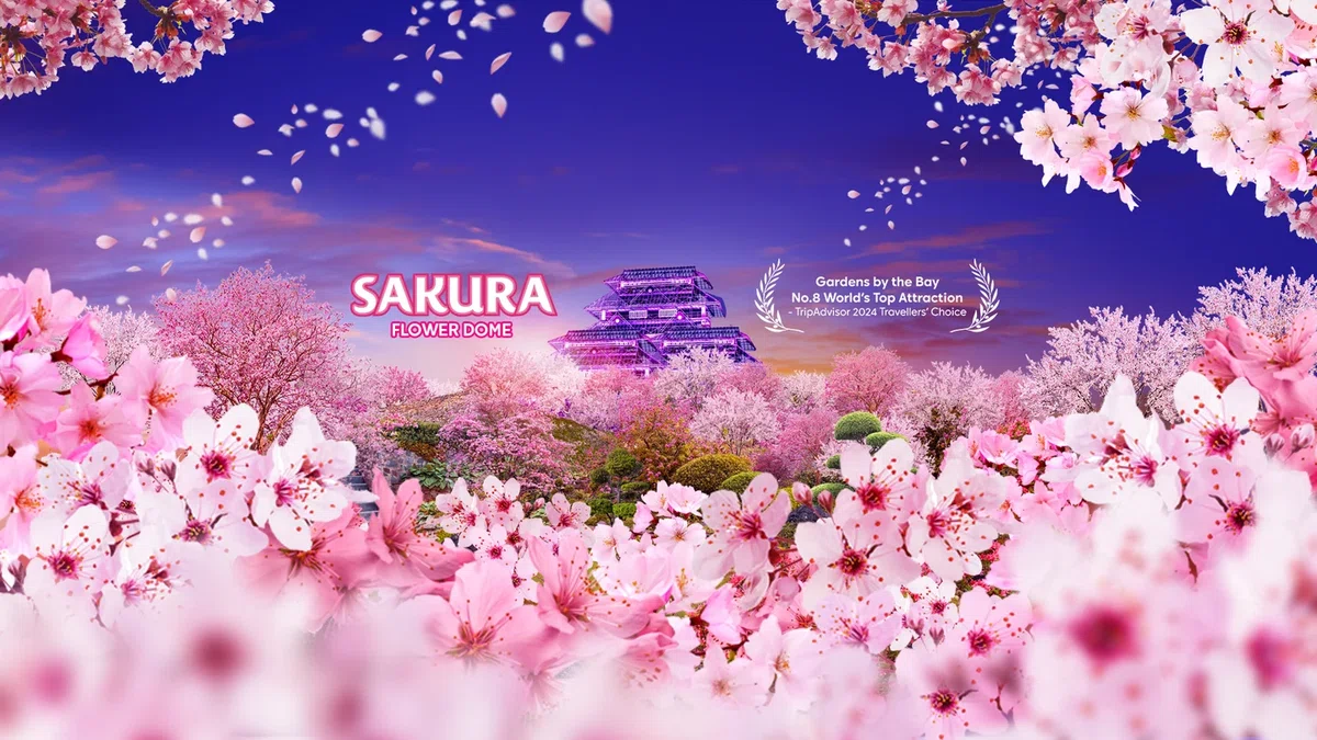 ガーデンズ・バイ・ザ・ベイ 桜イベント