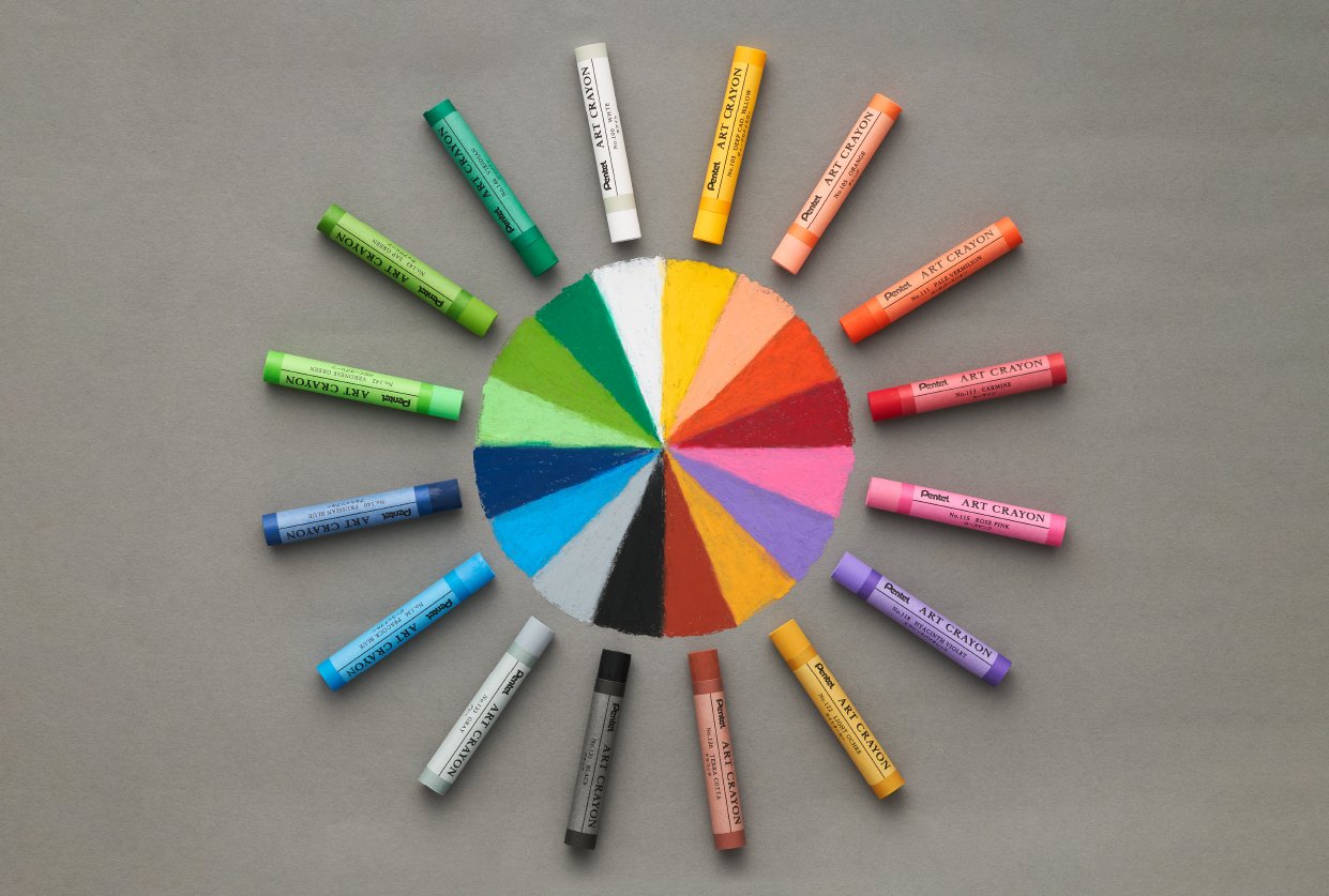 手描きアート作品 クレヨン使用 (1歳児) 名入れOK ／ラッピング無料】1