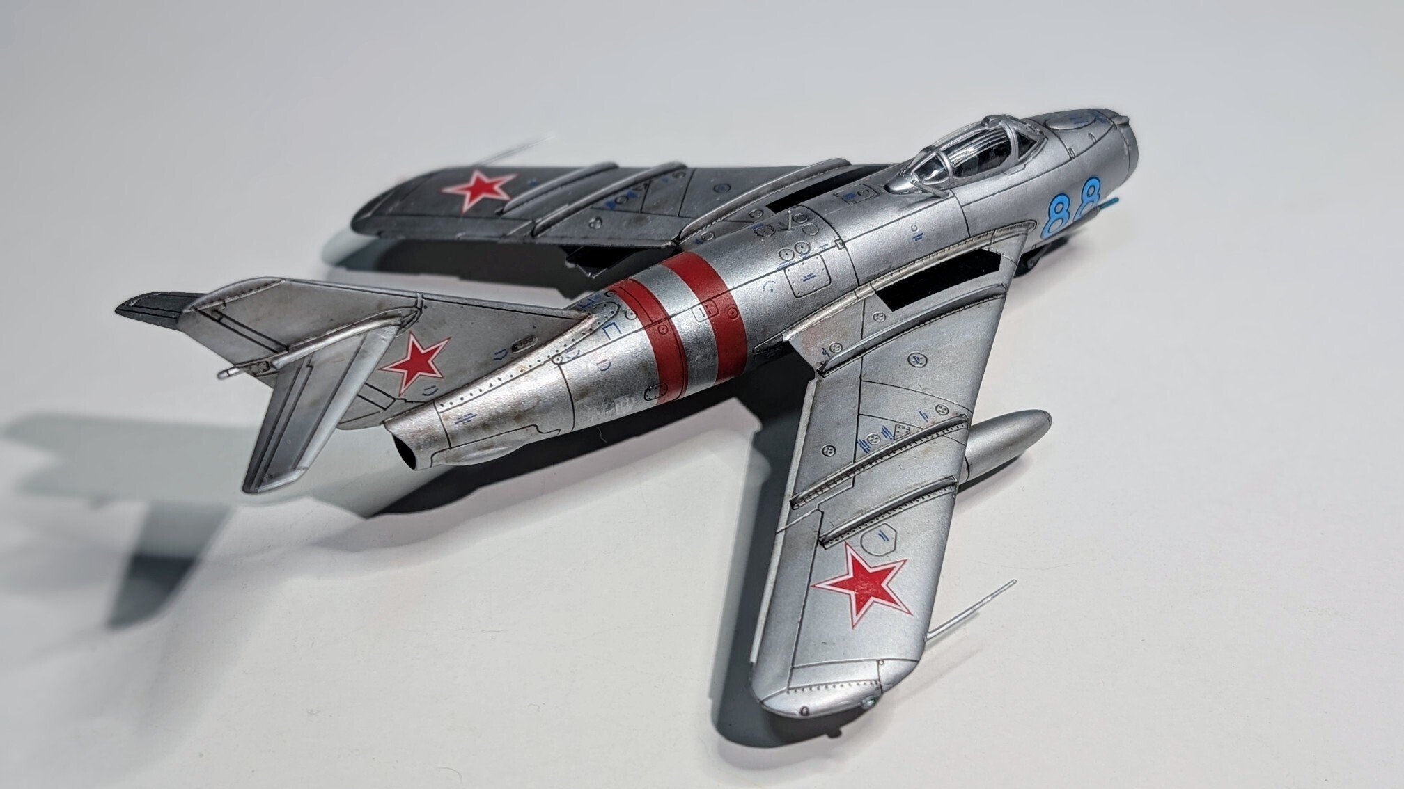 完成ミグ17（1/72 zvezda)｜大豆。。。