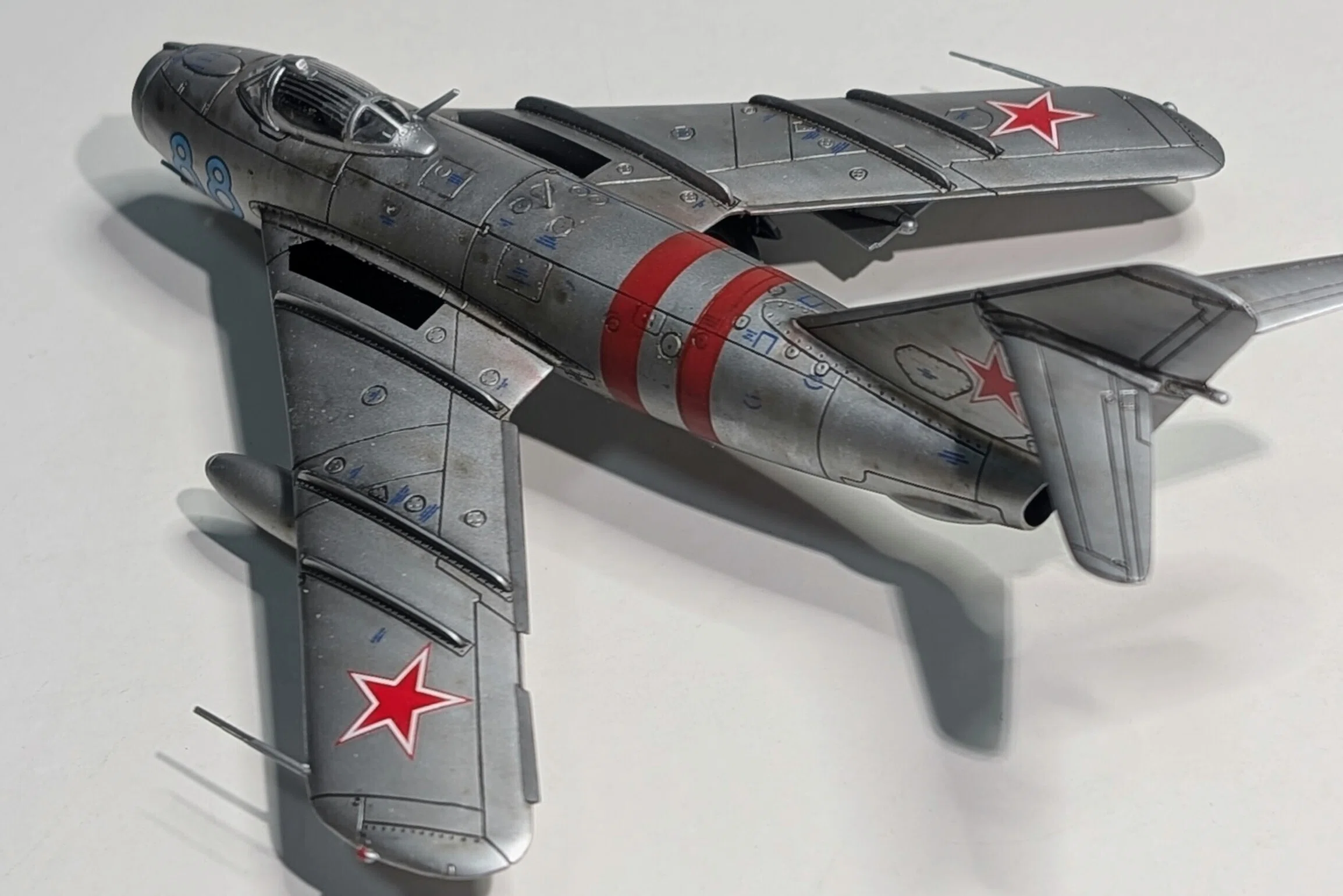 完成ミグ17（1/72 zvezda)｜大豆。。。