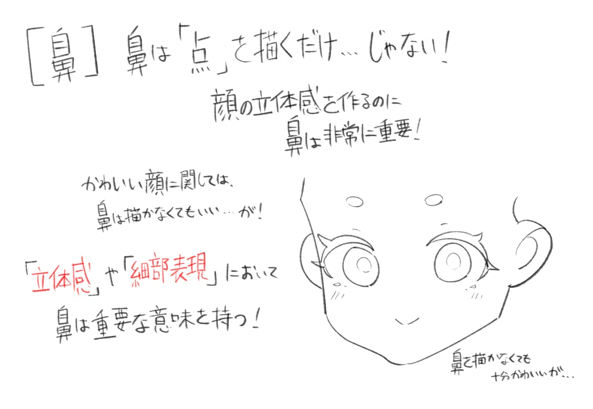 かわいい!と思わせる顔の特徴と描き方 ~2025リメイク~ |Sin:cK