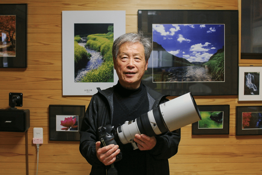 プロカメラマンによる風景写真（額装） フィルムカメラと歩む52年——名田庄の風景を撮る知見治さん｜おおい