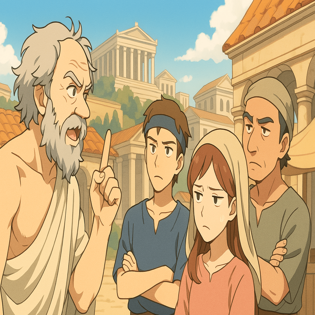 ソクラテスって何者なの！？』――民主主義にもつながる、問いを生きた