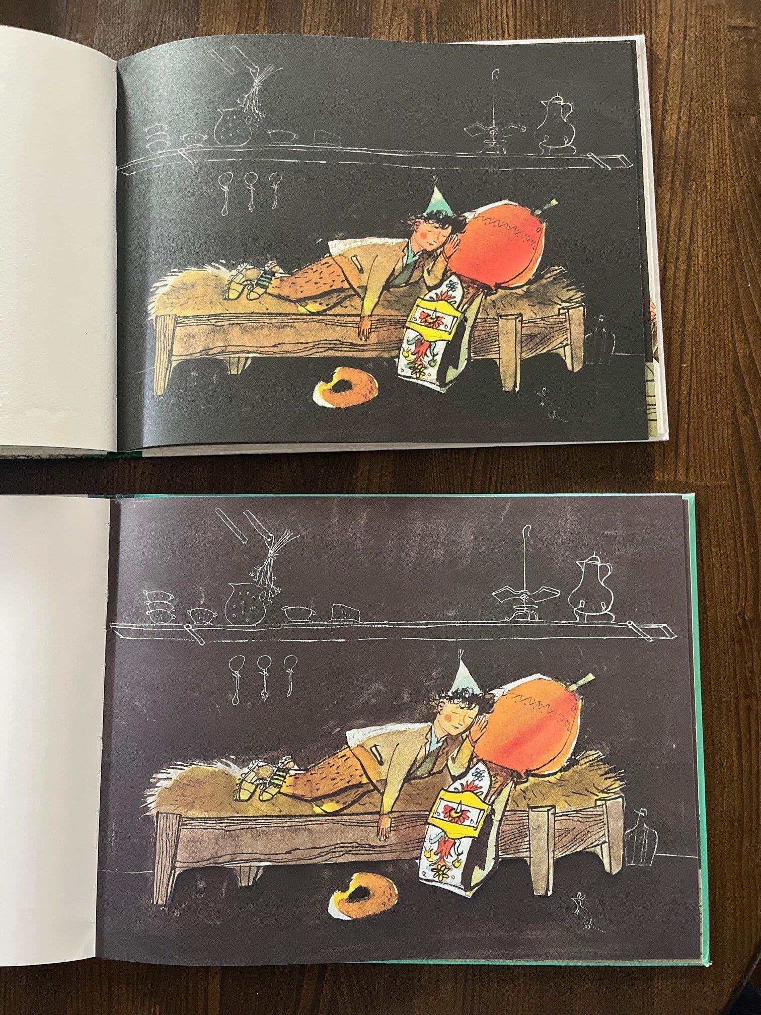 アロイス・カリジェ、【ウルスリのすず】、希少画集画より アロイス・カリジェ、【ウルスリのすず】、希少画集画より