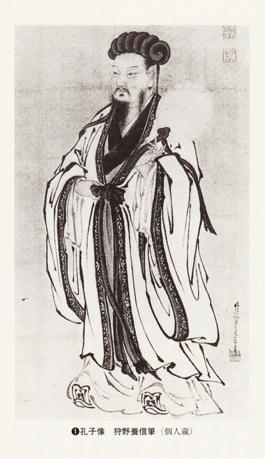 孔子の像とは～中国絵画について｜厂碧山