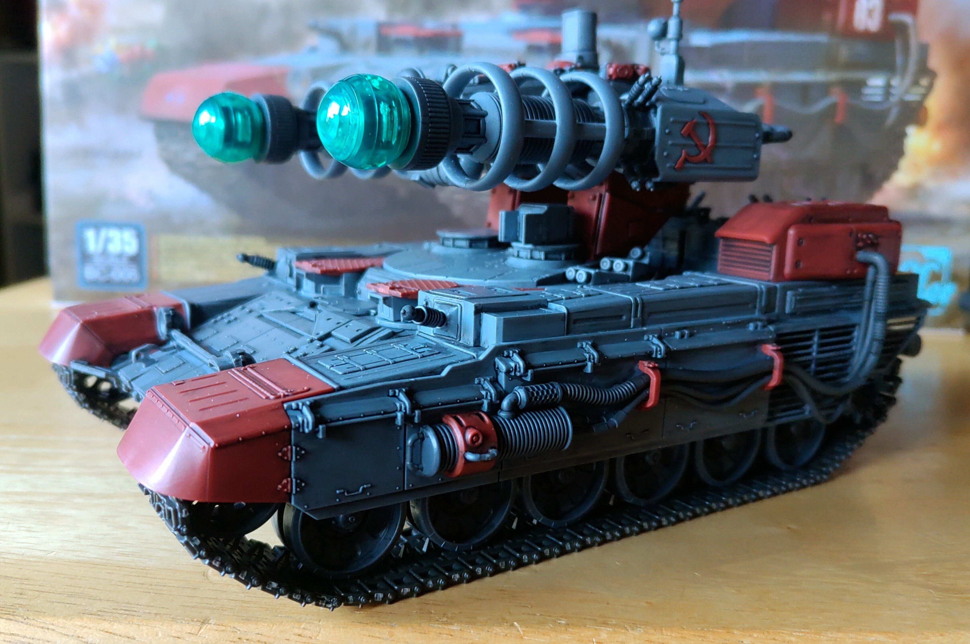 テスラタンク』 プラモデル 【ボーダーモデル】 完成披露｜K3-O2