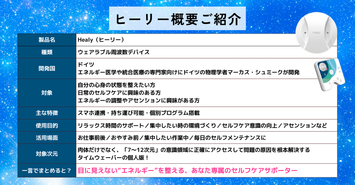 身体・心・魂の力を引き出すAIデバイス】Healyご紹介♡|艶 身体・心・魂の力を引き出すAIデバイス】Healyご紹介♡|艶