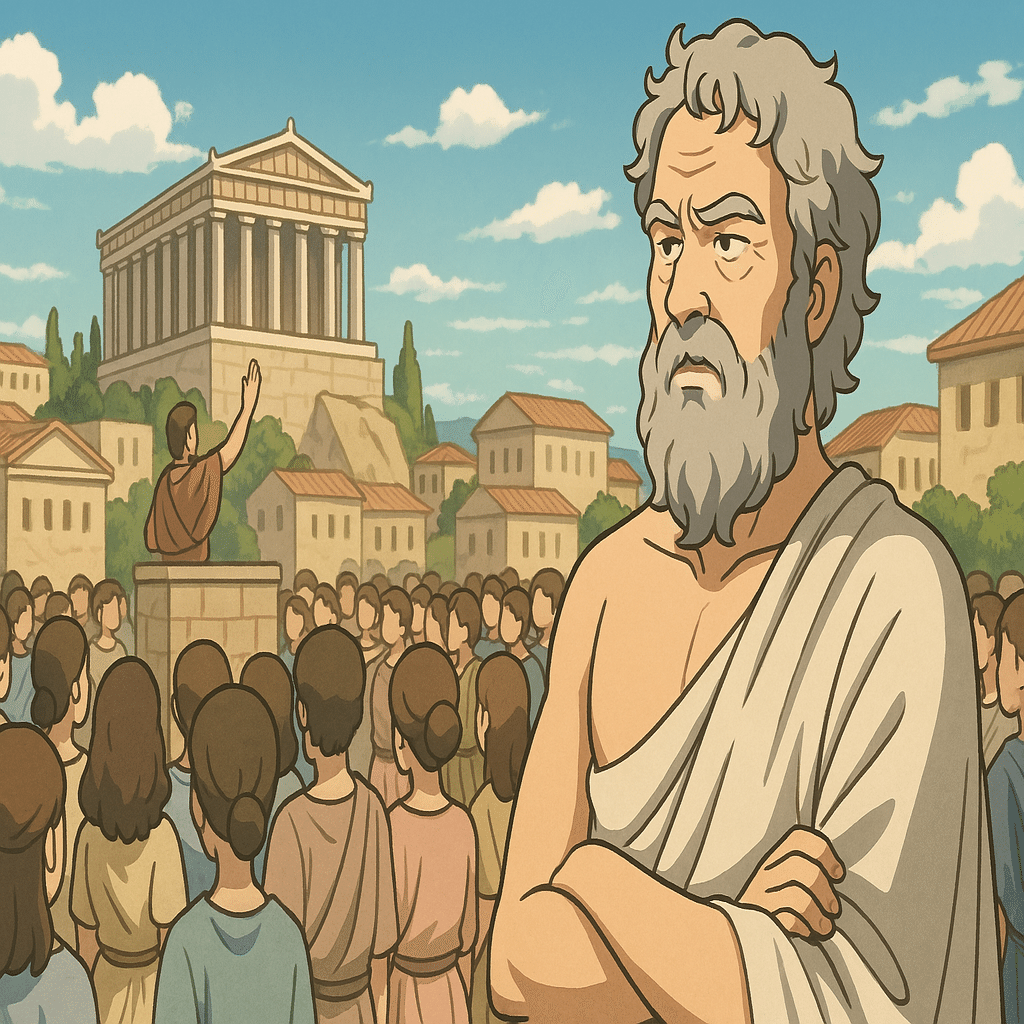 ソクラテスって何者なの！？』――民主主義にもつながる、問いを生きた