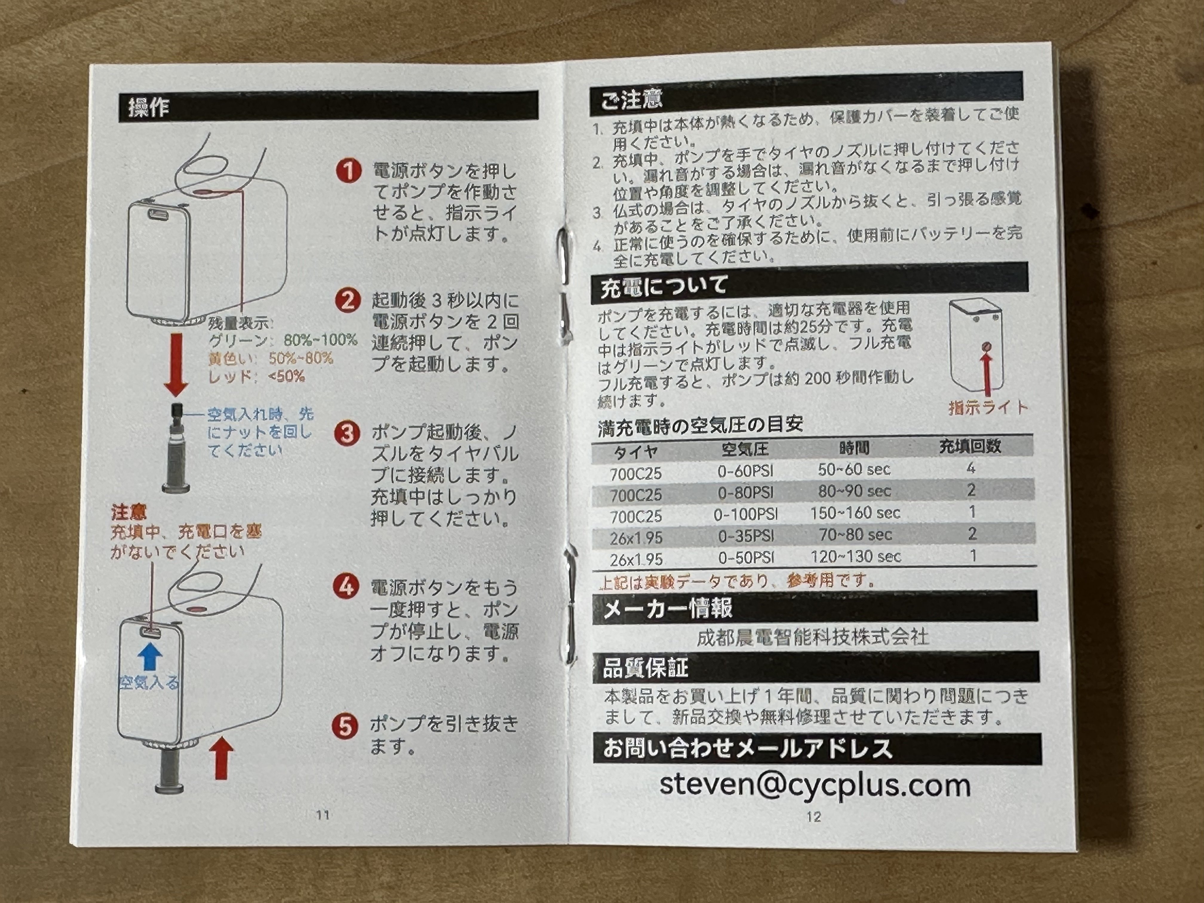 CYCPLUS パンク修理キット　電動ポンプ CYCPLUS CUBE！コンポの次は、ポンプの世界に「電動革命」が