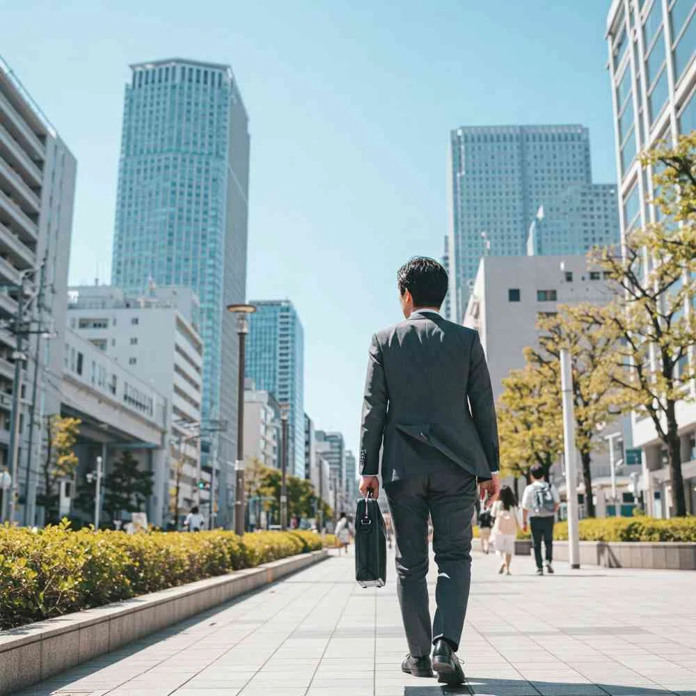 サラリーマン 退職 退勤 フリー写真、フリー素材:南城市 雑貨 愛が届ける|南城市 雑貨(愛)