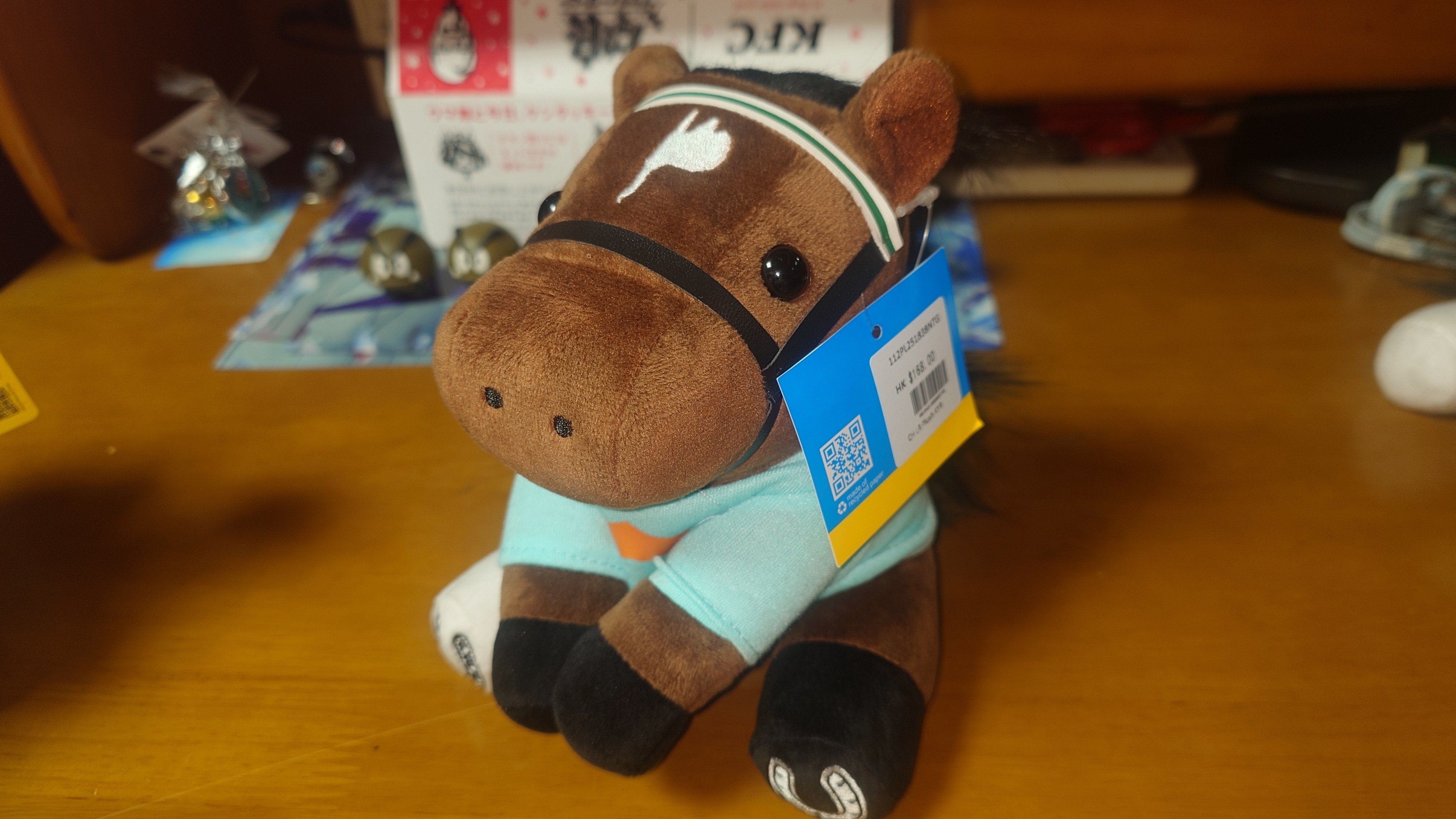 カーインライジング ぬいぐるみ 香港国際競走 日本未発売 現地物